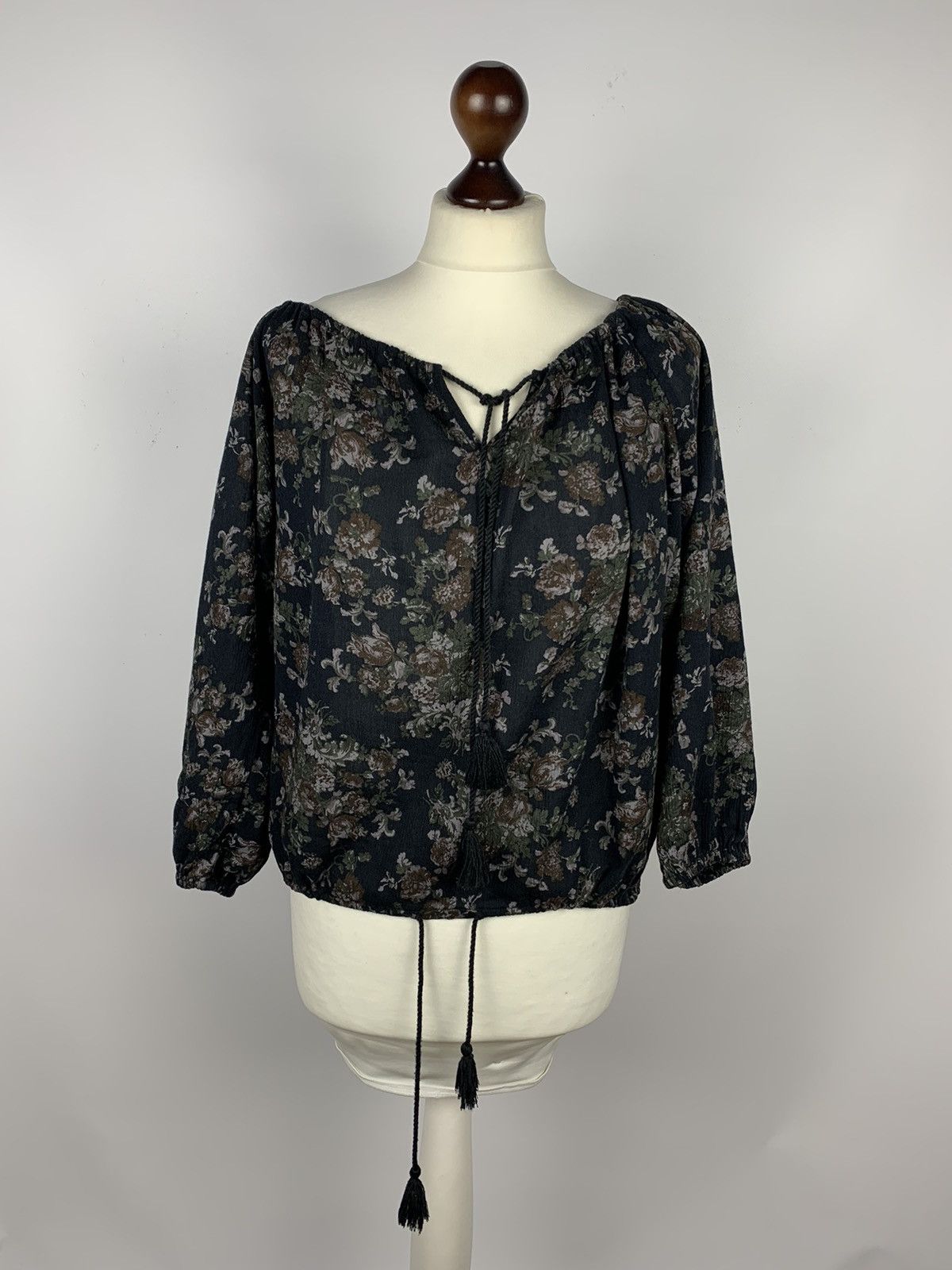Denim & Supply Ralph Lauren Denim & Supply Ralph Lauren RL Boho Blouse Floral Y2K Size M Size M / US 6-8 / IT 42-44 - 1 Thumbnail