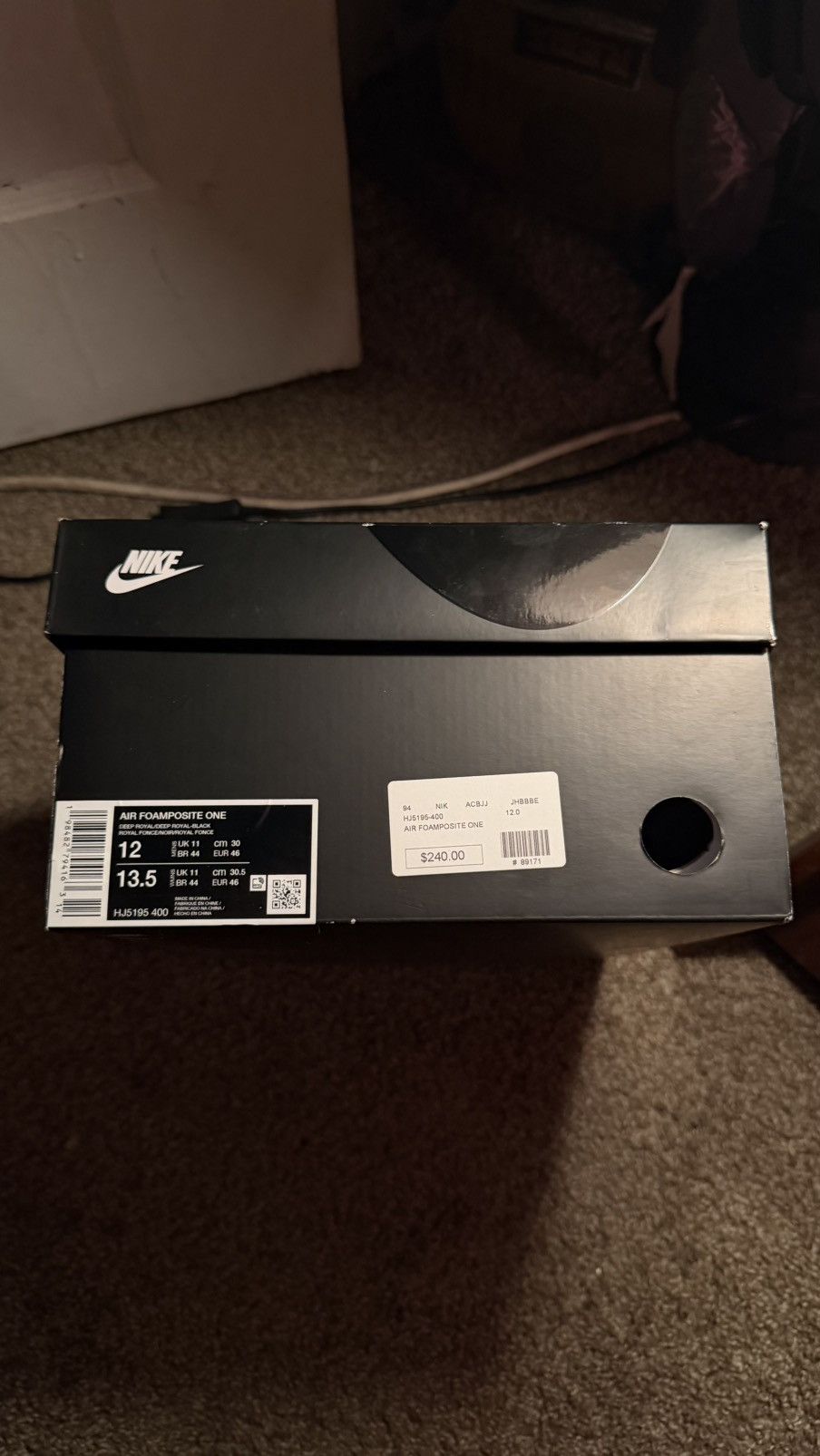 Nike Nike Air Foamposite One “Royal Blue” XX – Size 12 Size US 12 / EU 45 - 1 Thumbnail