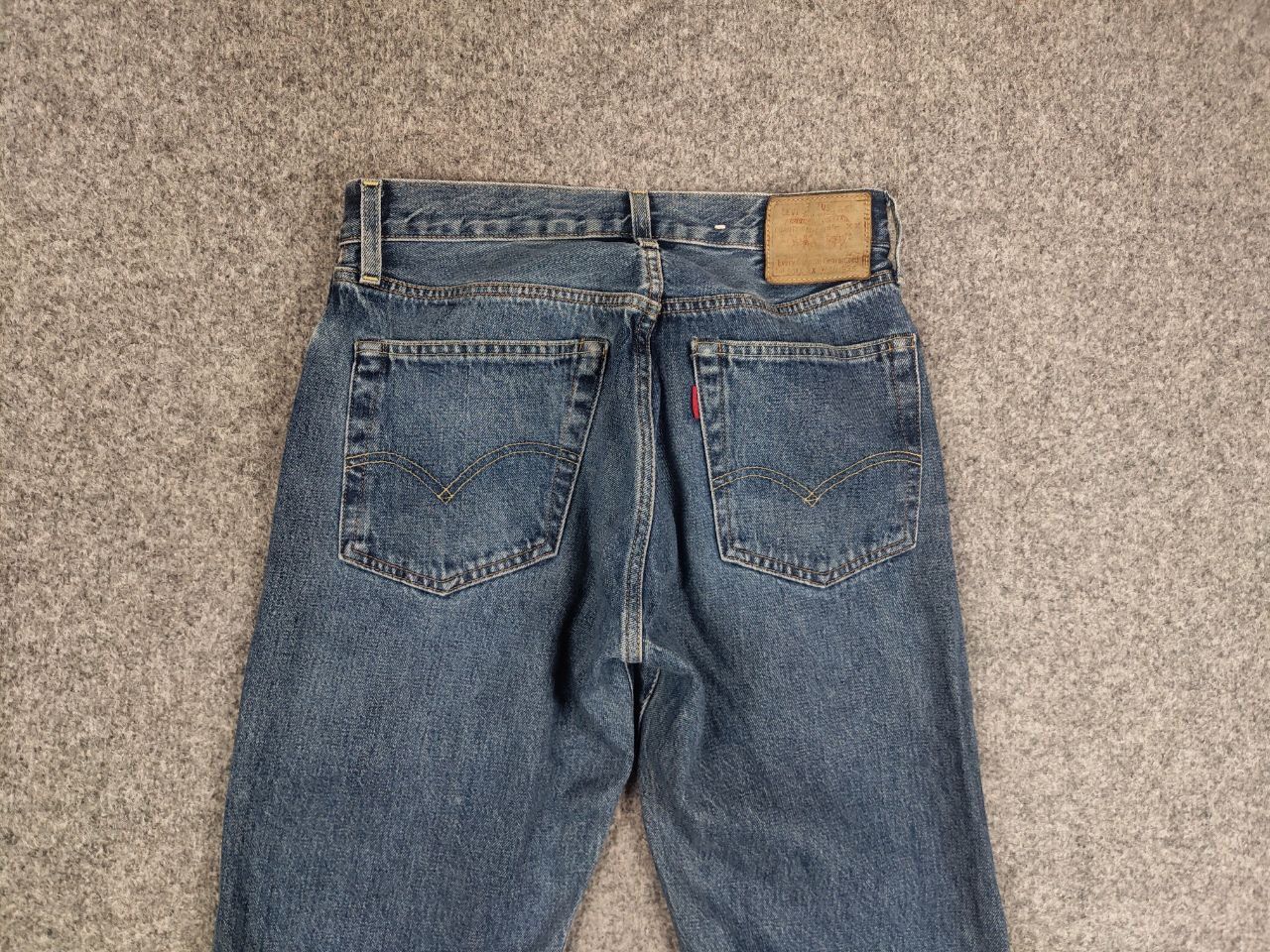 Levi's Vintage Levis Clothing Selvedge Denim Jeans Talon 50's Style Size US 30 / EU 46 - 11 Thumbnail