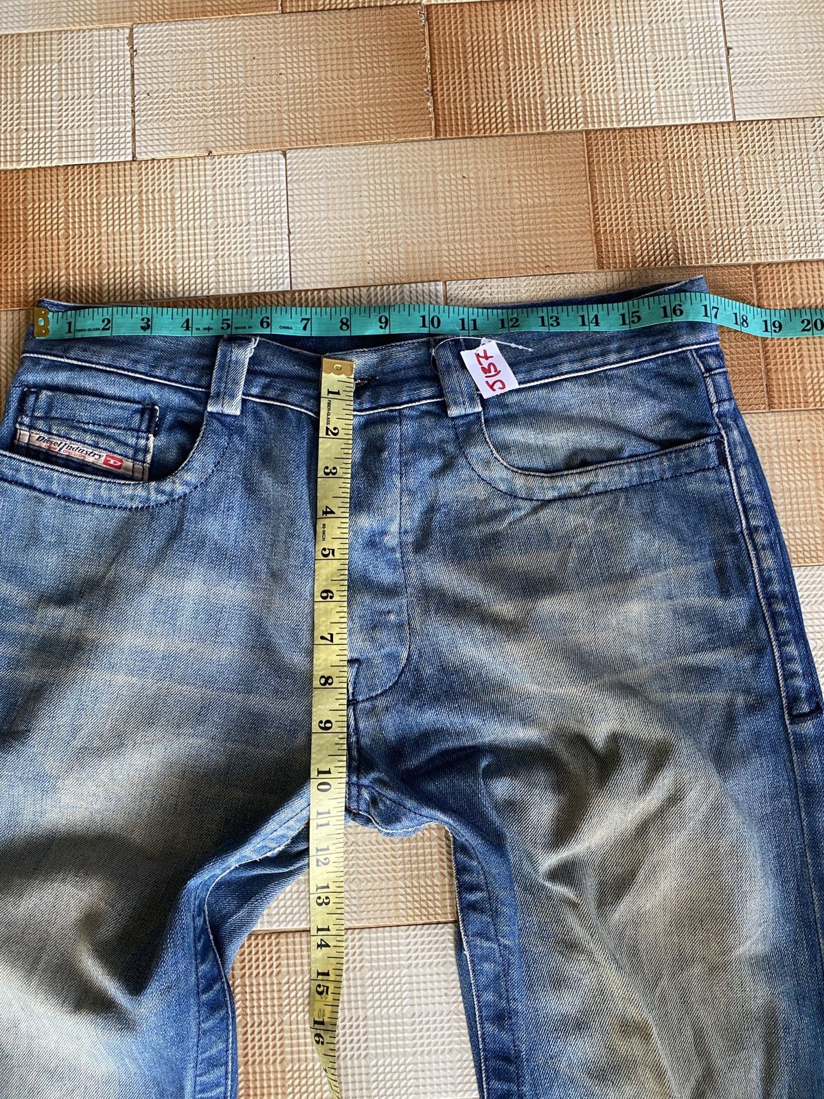 Diesel × Vintage Vintage diesel straight cut denim Size US 30 / EU 46 - 9 Thumbnail