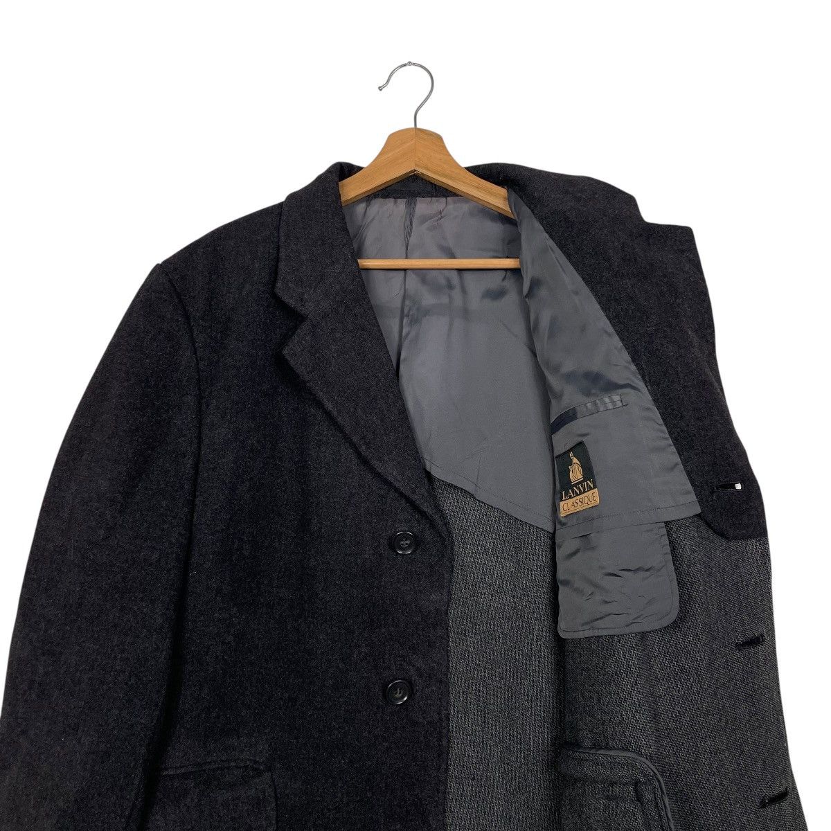 Lanvin Lanvin Classique Wool Overcoat Size US M / EU 48-50 / 2 - 11 Thumbnail