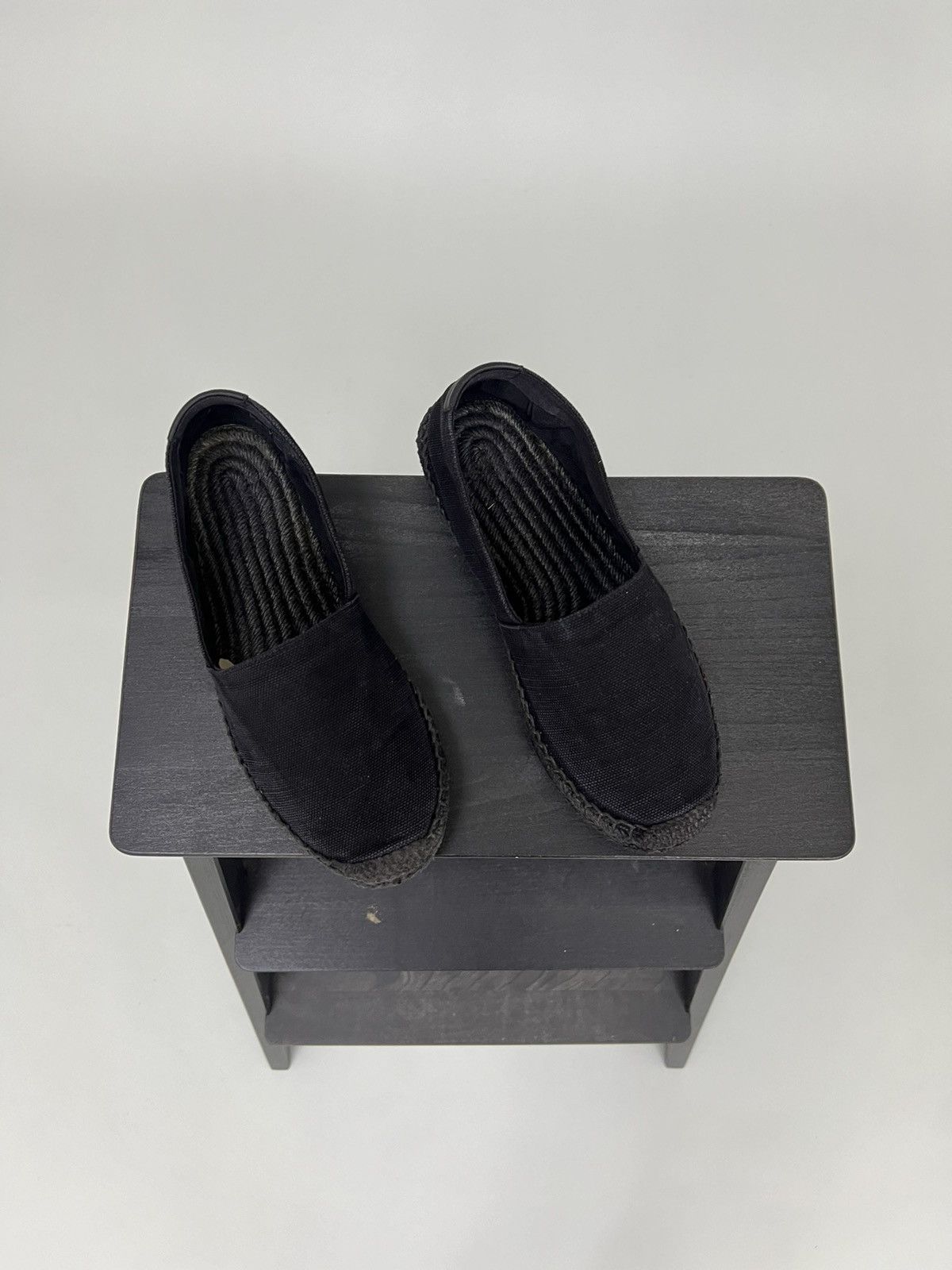 Saint Laurent Paris Saint Laurent Womens Espadrilles Black Size 37 Size US 7 / IT 37 - 8 Thumbnail