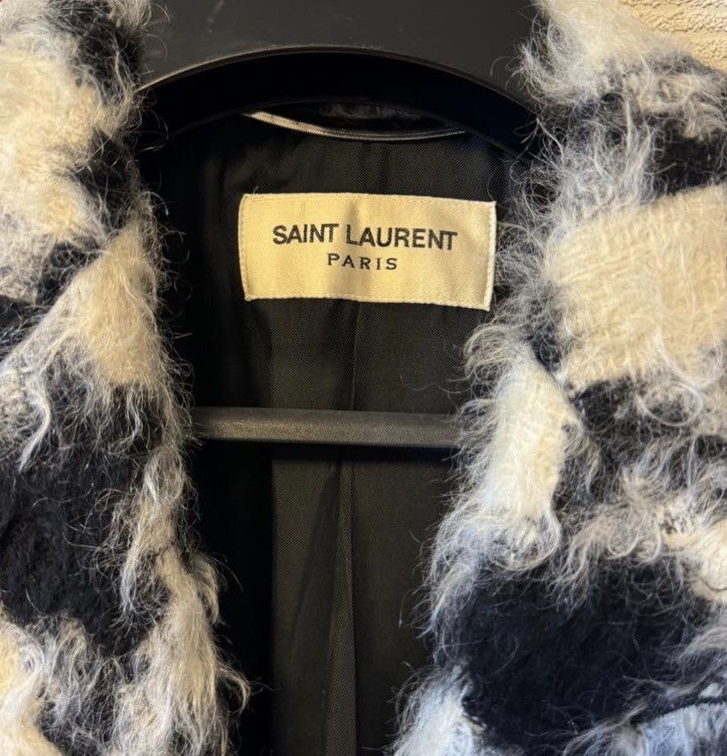 Saint Laurent Paris Saint laurent 14FW camel hair houndstooth double coat sz50 Size US M / EU 48-50 / 2 - 3 Thumbnail