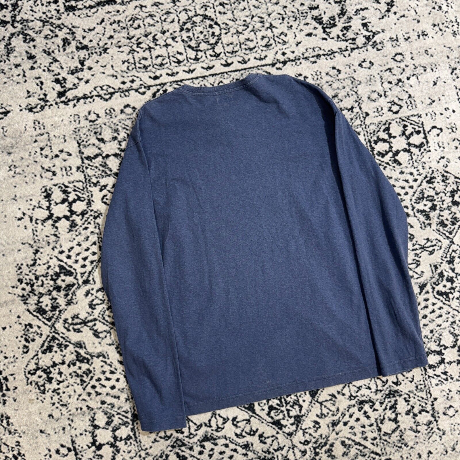 Vintage Vintage Armani Jeans Blue Navy Cotton Longsleeve Size XXL Size US XXL / EU 58 / 5 - 9 Thumbnail