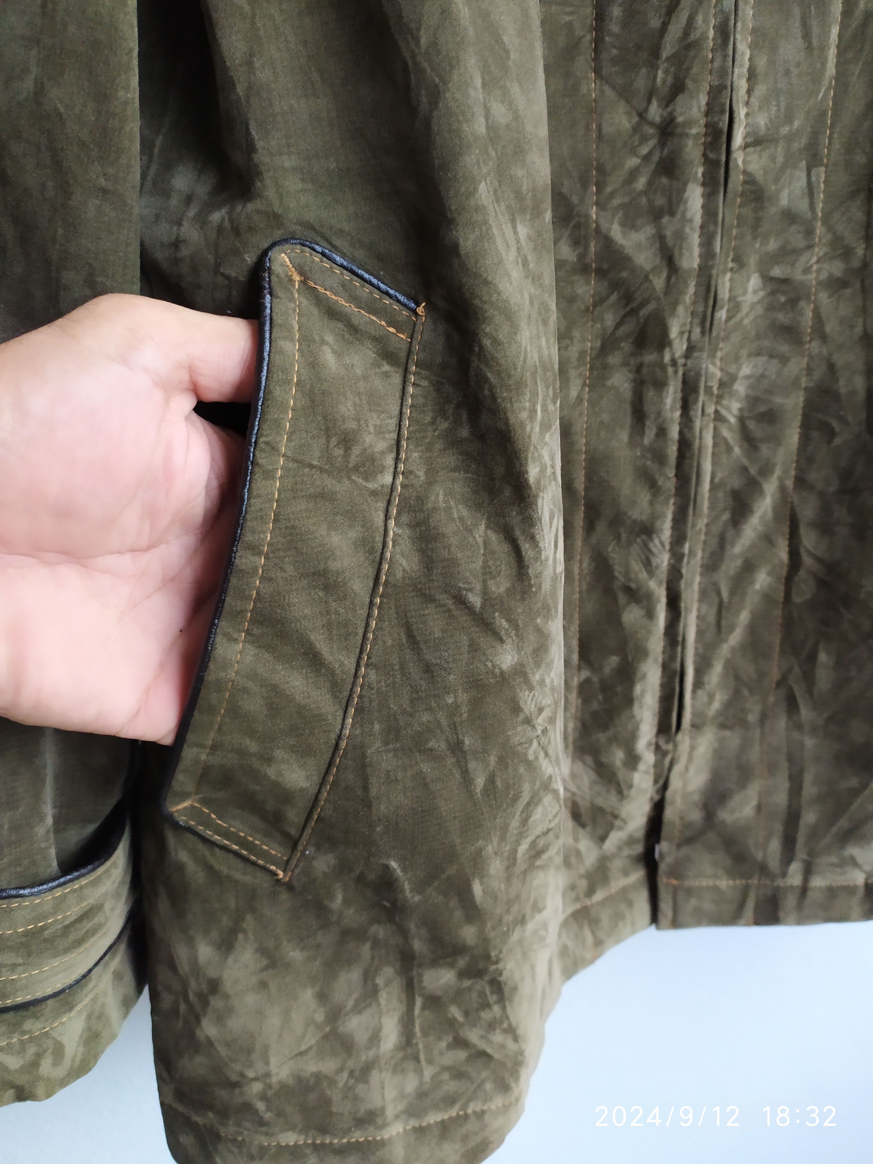 20471120 × Japanese Brand × Vintage Vintage Japanese Brand Simple Life Olive green Jacket Size US L / EU 52-54 / 3 - 4 Thumbnail