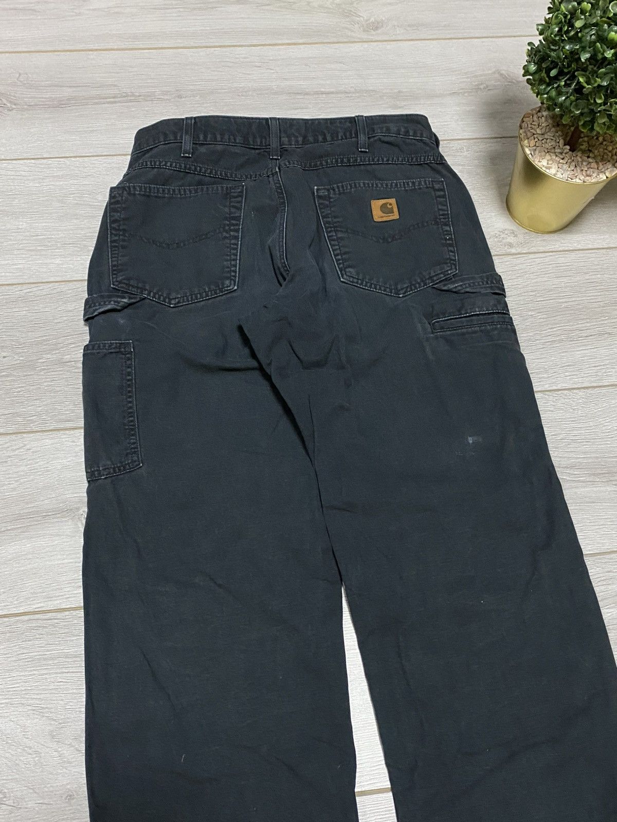 Carhartt Carhartt vintage canvas pants jeans work distressed cargo Size US 32 / EU 48 - 7 Thumbnail