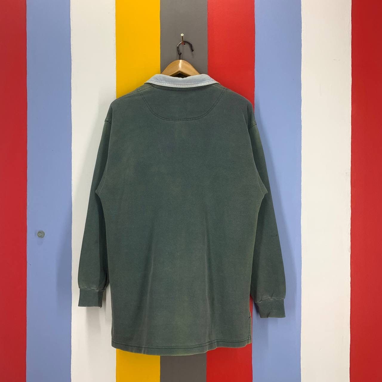 Vintage 90s Vintage LINE 7 New Zealand Polo Rugby #2497/K Size US M / EU 48-50 / 2 - 15 Thumbnail