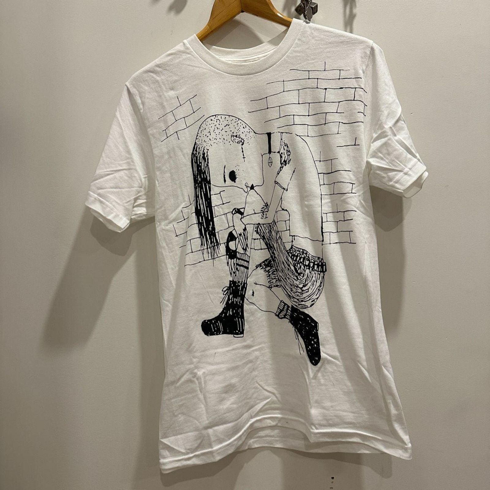 Supreme Supreme Yohji Yamamoto Scribble Portrait Tee FW20 White