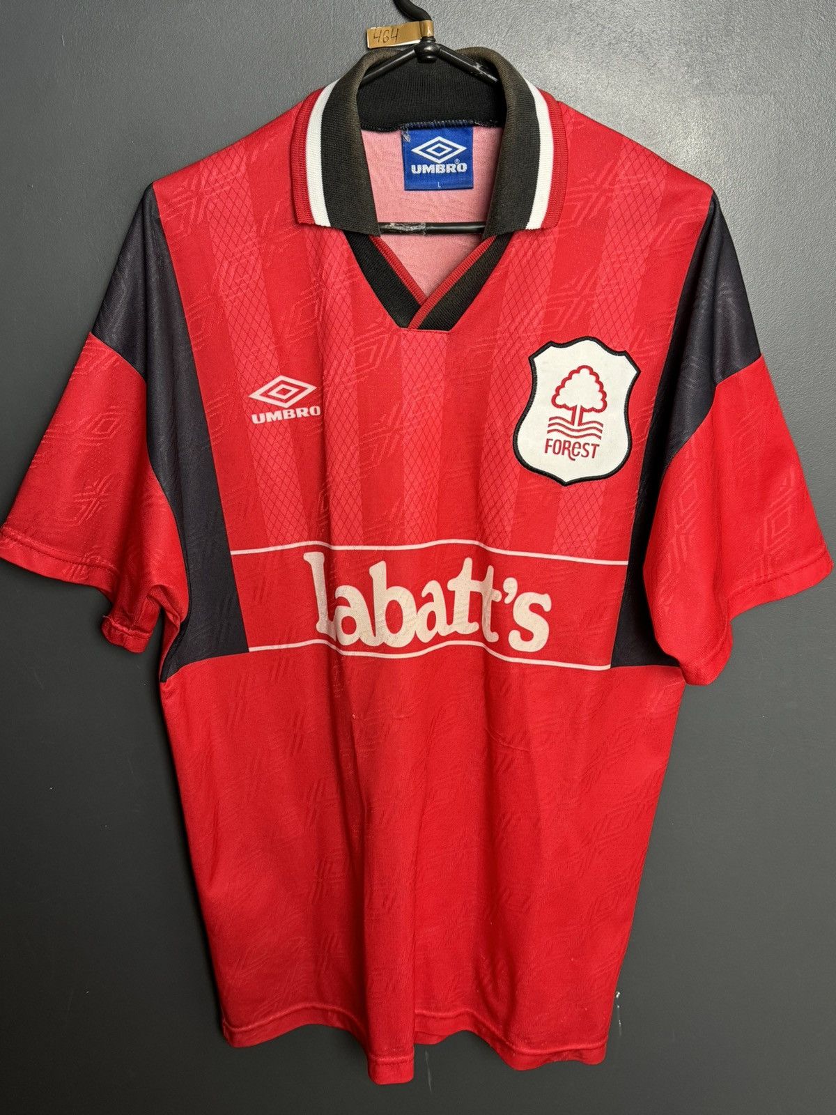 Umbro Nottingham Forest 94/96 Home Football Jersey Size US L / EU 52-54 / 3 - 1 Thumbnail