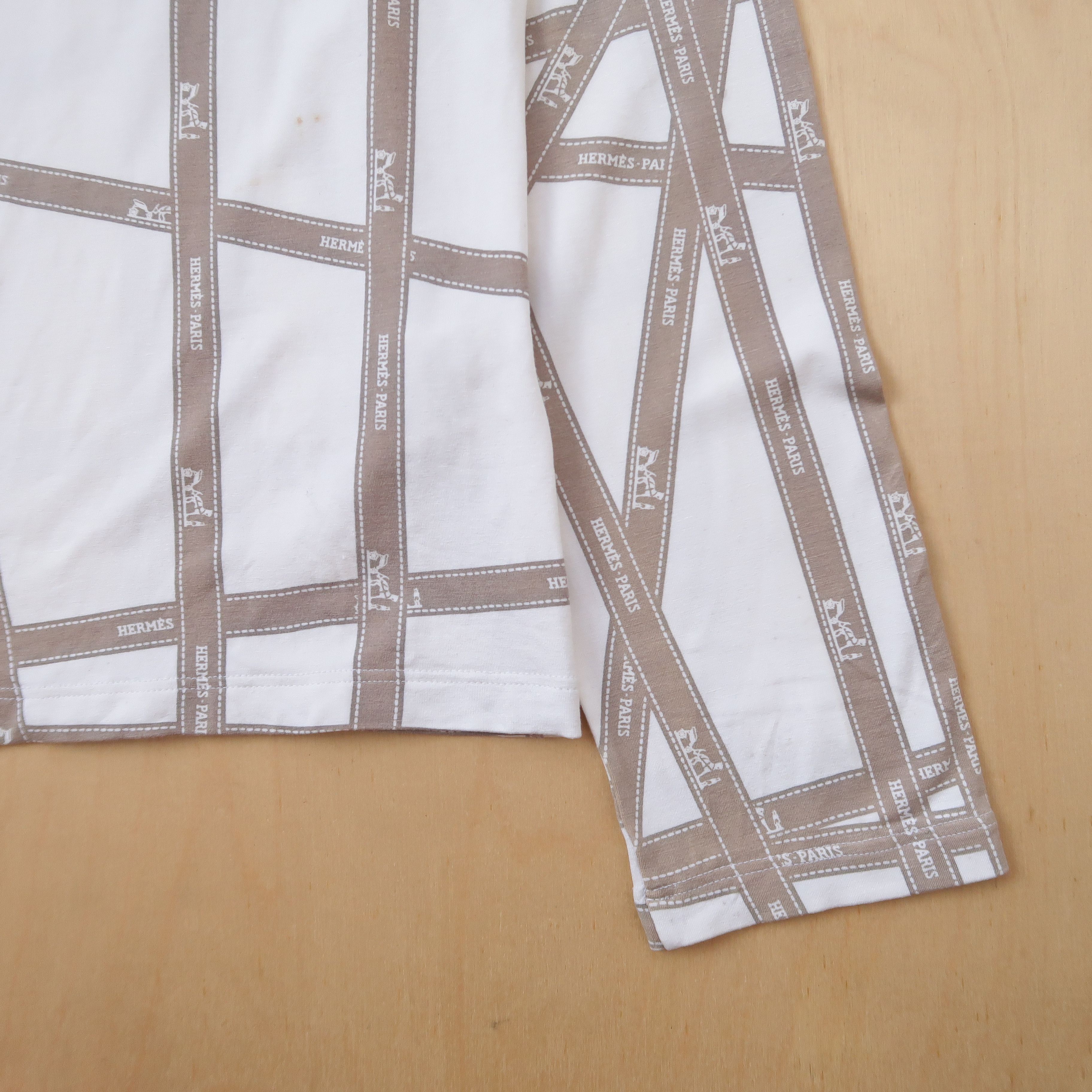 Hermes Hermes Margiela Era Ribbon Long Sleeve Tee Size US M / EU 48-50 / 2 - 7 Thumbnail