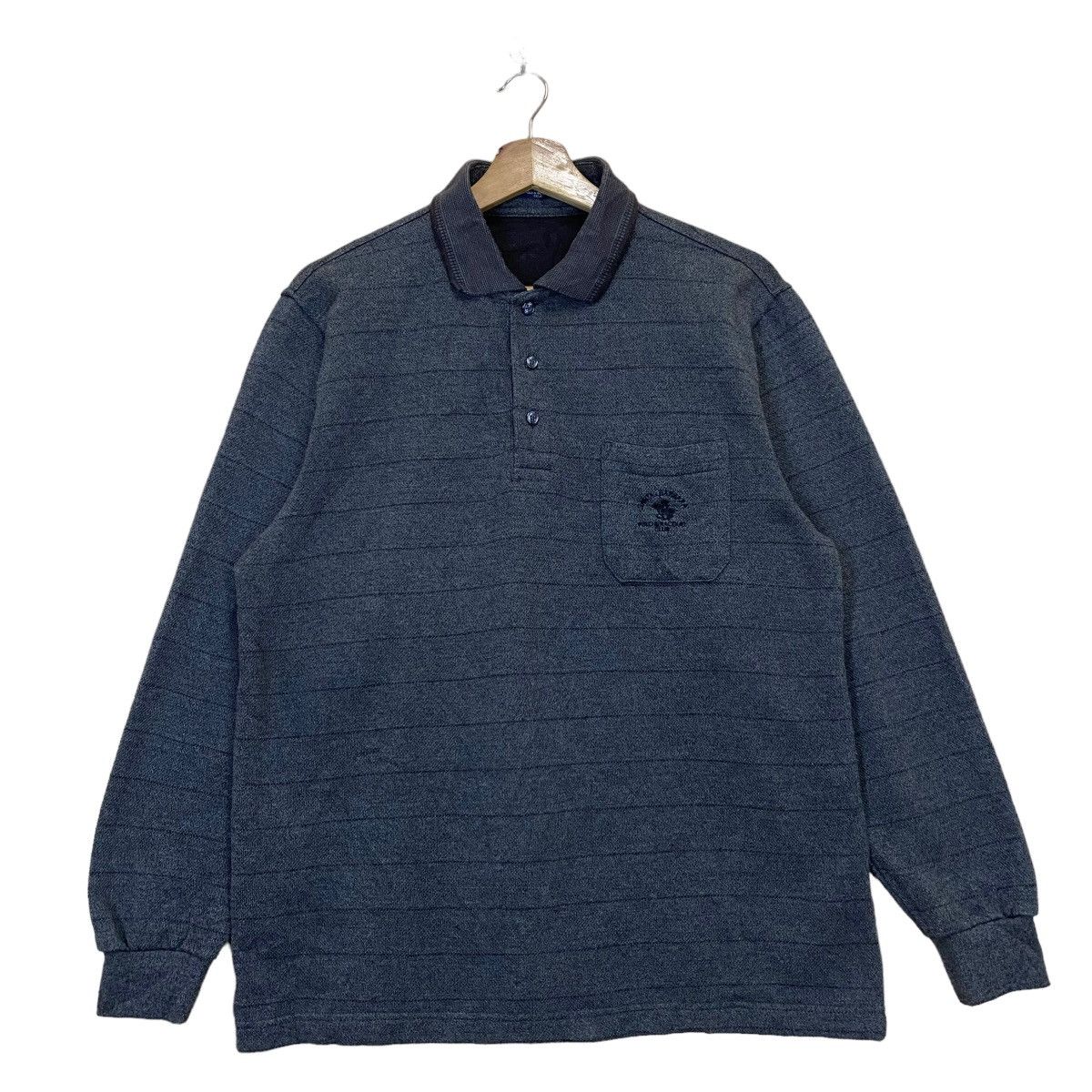 Beverly Hills Polo Club Vintage 90’s Santa Barbara Halfzip Sweatshirt Size US M / EU 48-50 / 2 - 1 Thumbnail