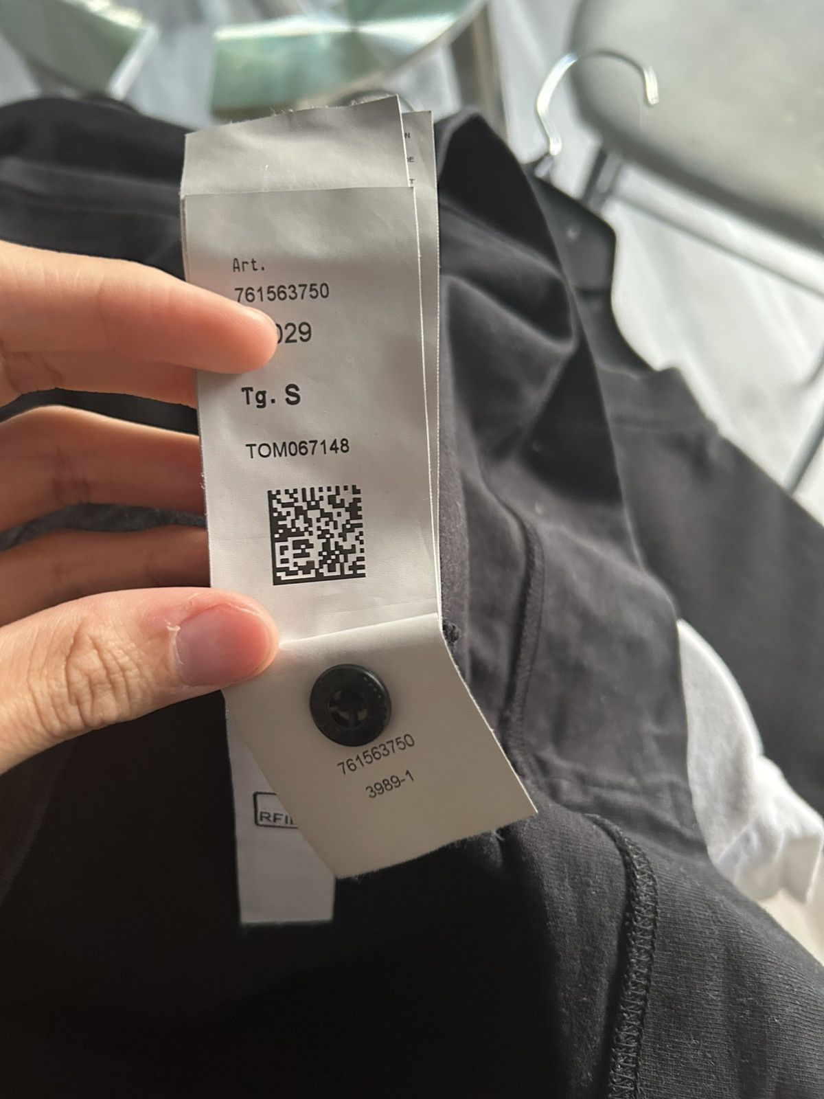 Stone Island Stone Island Black logo patch T-shirt Size US S / EU 44-46 / 1 - 6 Thumbnail