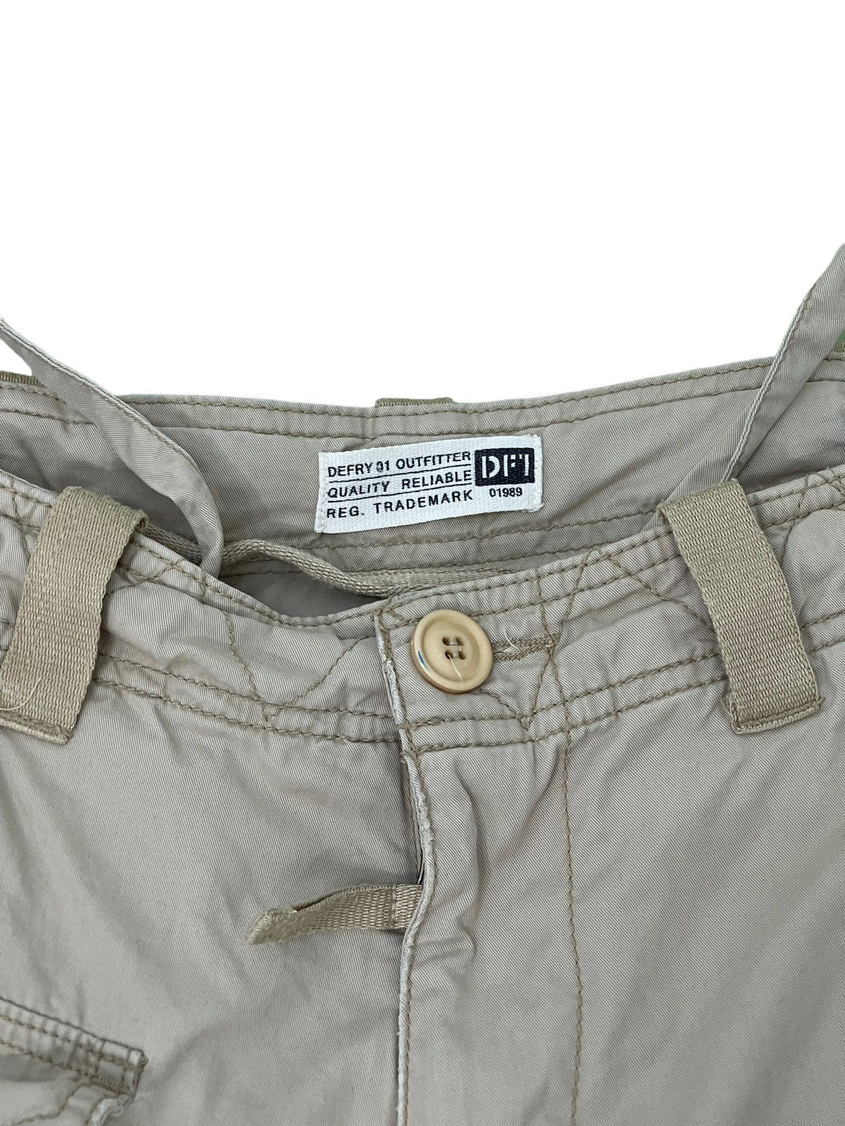 Japanese Brand Cargo Tactical Defry Multipockets Pant Wide 6🟦9 Size US 31 - 10 Thumbnail