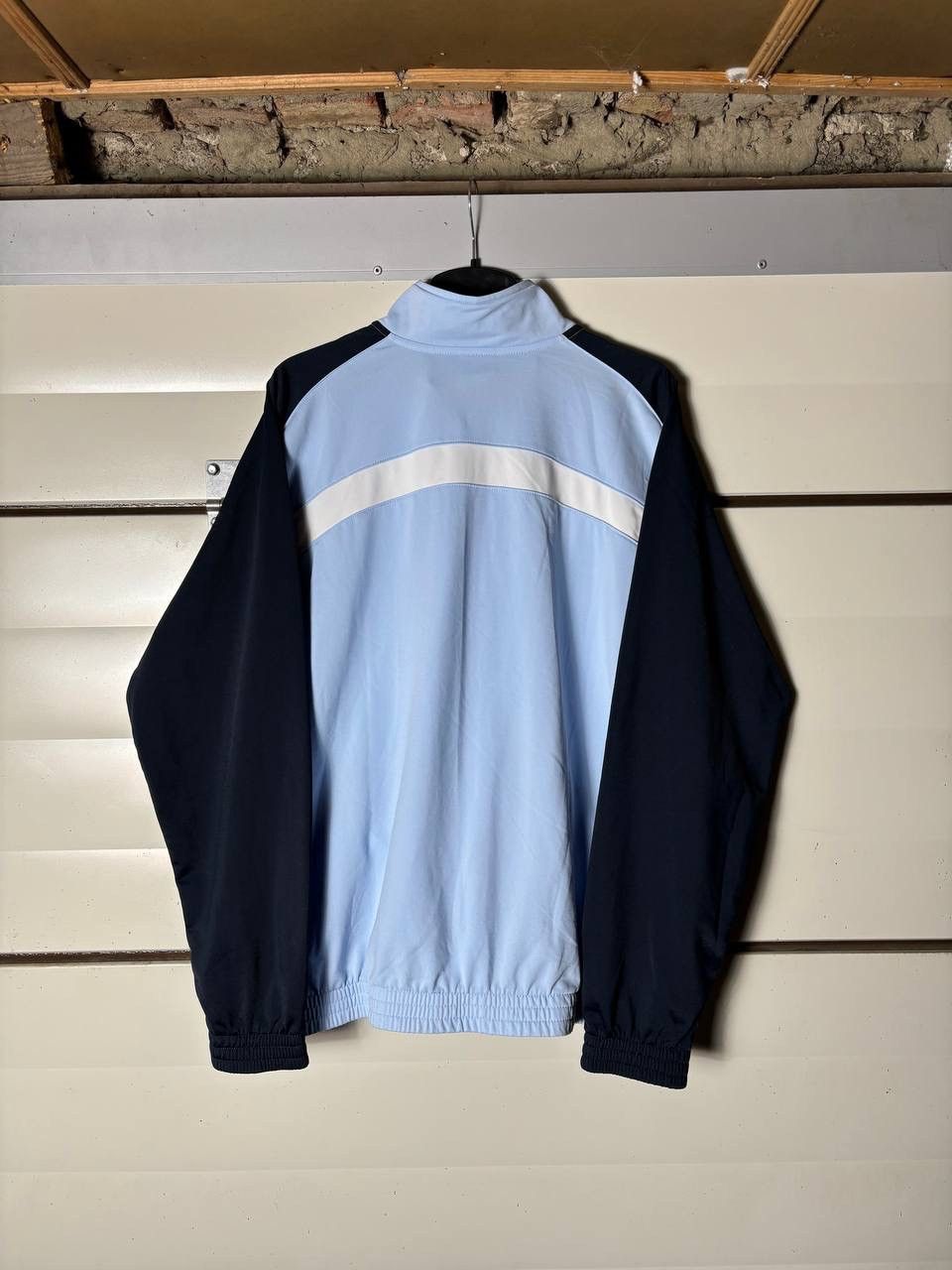 Nike Vintage Nike Truck Jacket Blue & White Y2K Men’s Size XL Size US XL / EU 56 / 4 - 4 Thumbnail