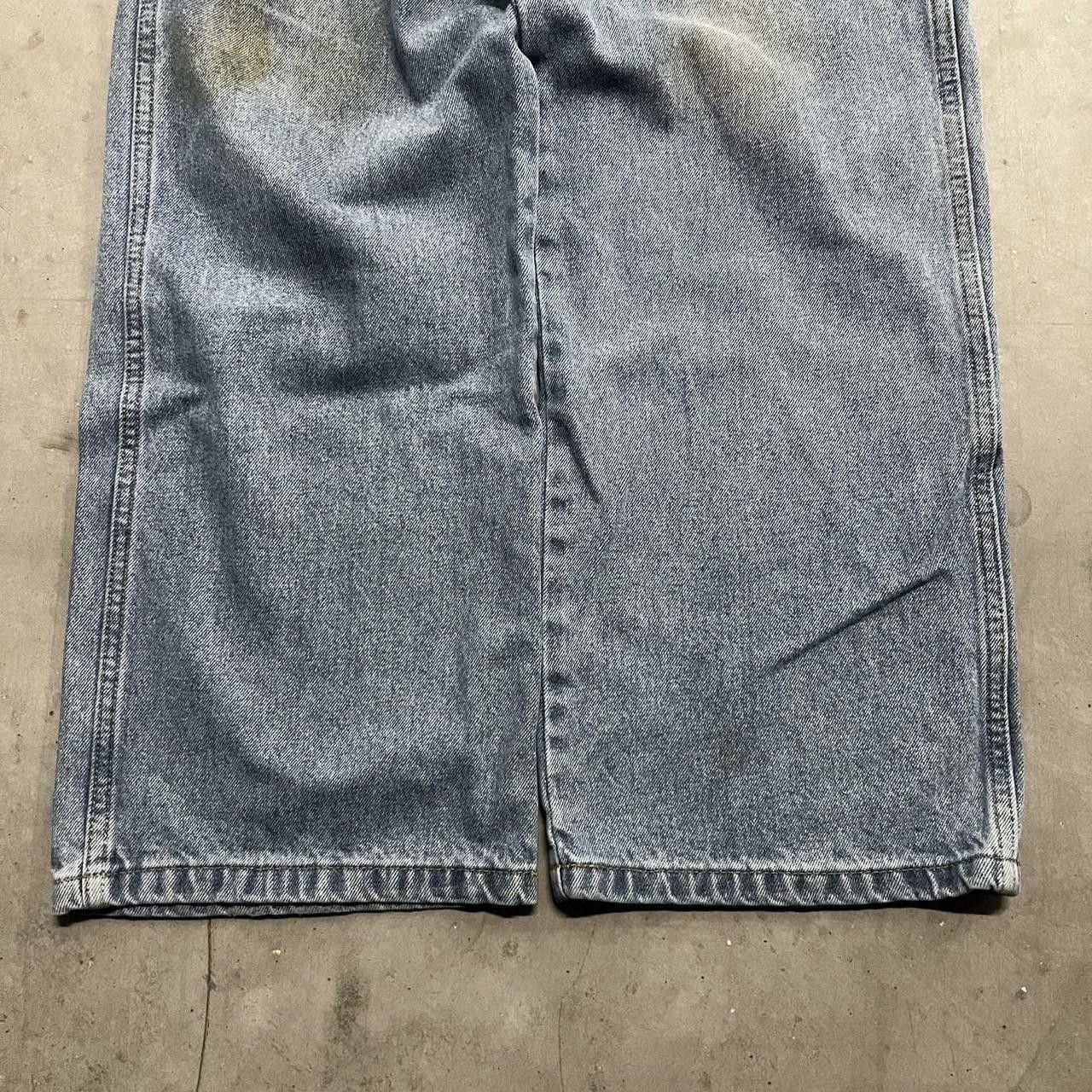 Vintage Vintage Y2K/2000s Super Baggy Medium Wash Skater Style Denim Jeans! Size US 36 / EU 52 - 5 Thumbnail