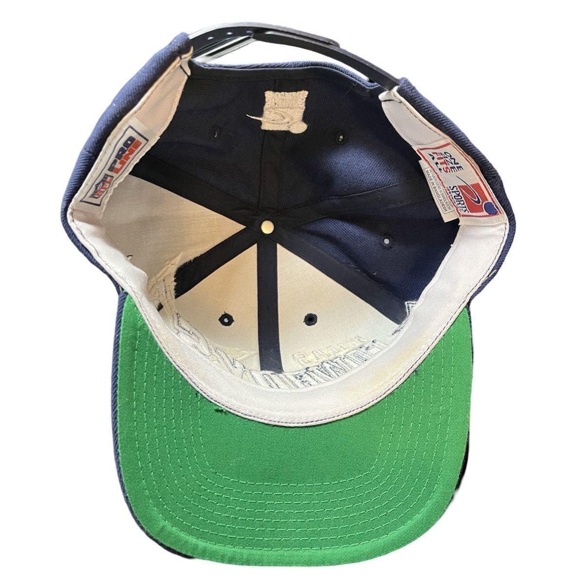 Vintage 2 90s Dallas Cowboys Snap Back Hapts Caps Reebok Pro Line Size ONE SIZE - 10 Thumbnail