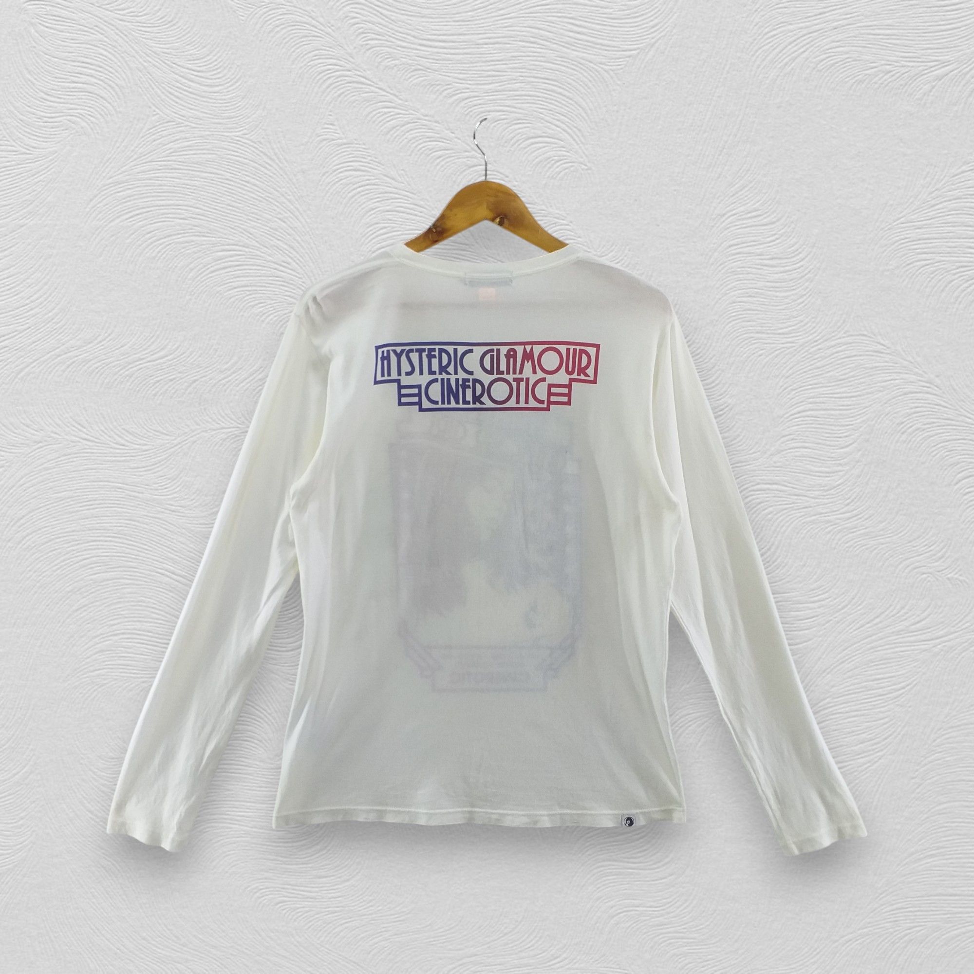 Hysteric Glamour Vintage Hysteric Glamour Cinerotic Medium Tshirt -F021 Size US M / EU 48-50 / 2 - 2 Thumbnail