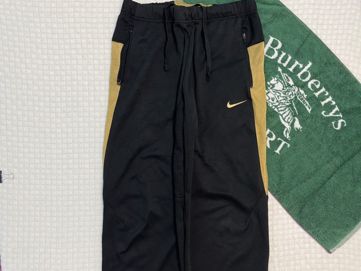 NOCTA × Nike 💥 VINTAGE NIKE 90S BAGGY WIDE LEG SWOOSH TRACK PANTS Y2K Size US 28 / EU 44 - 4 Thumbnail
