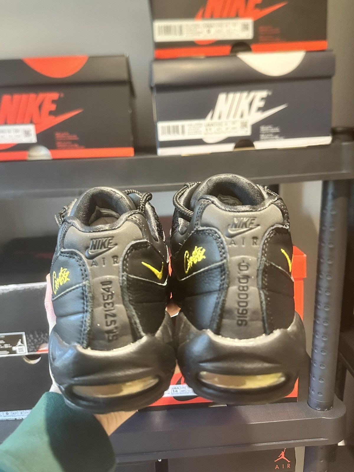 Corteiz Air max 95 corteiz honey black Size US 9.5 / EU 42-43 - 4 Thumbnail