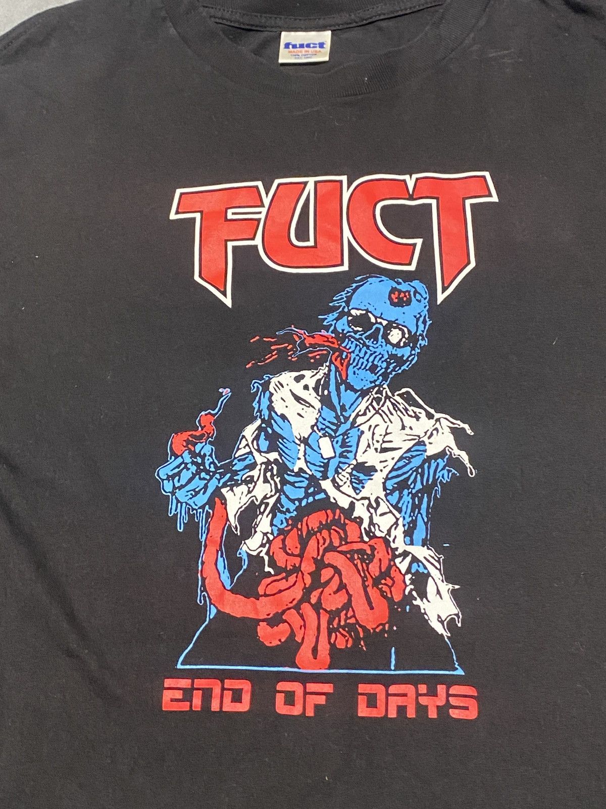 FUCT Fuct “End of days” U.S tour long sleeve shirt 2018 Size US L / EU 52-54 / 3 - 2 Thumbnail