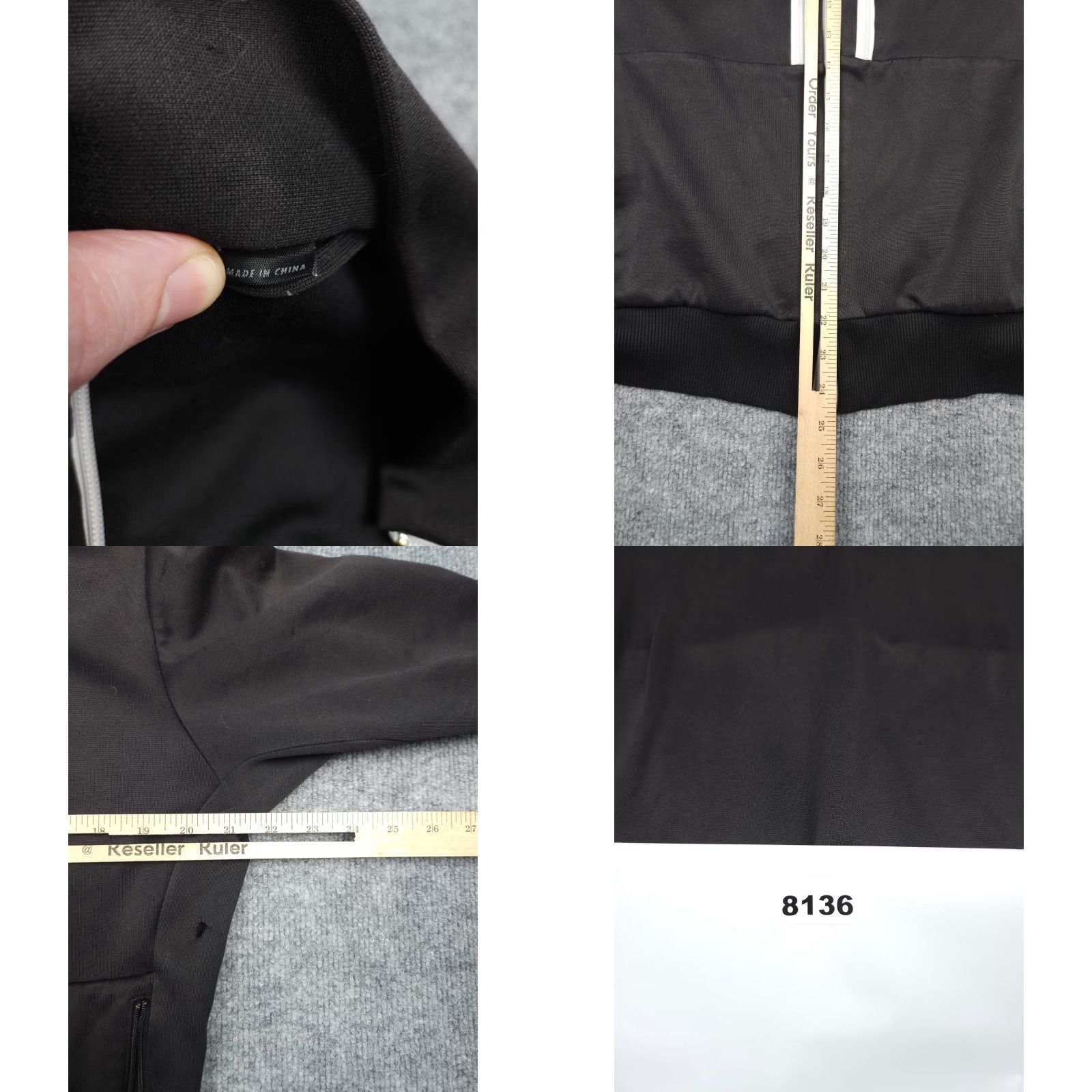Adidas Y-3 Yohji Yamamoto Adidas Jacket Adult Medium Black Bomber Zip Hole Zipper Full Zip Lined Pockets Men Jacket Size US M / EU 48-50 / 2 - 8 Thumbnail