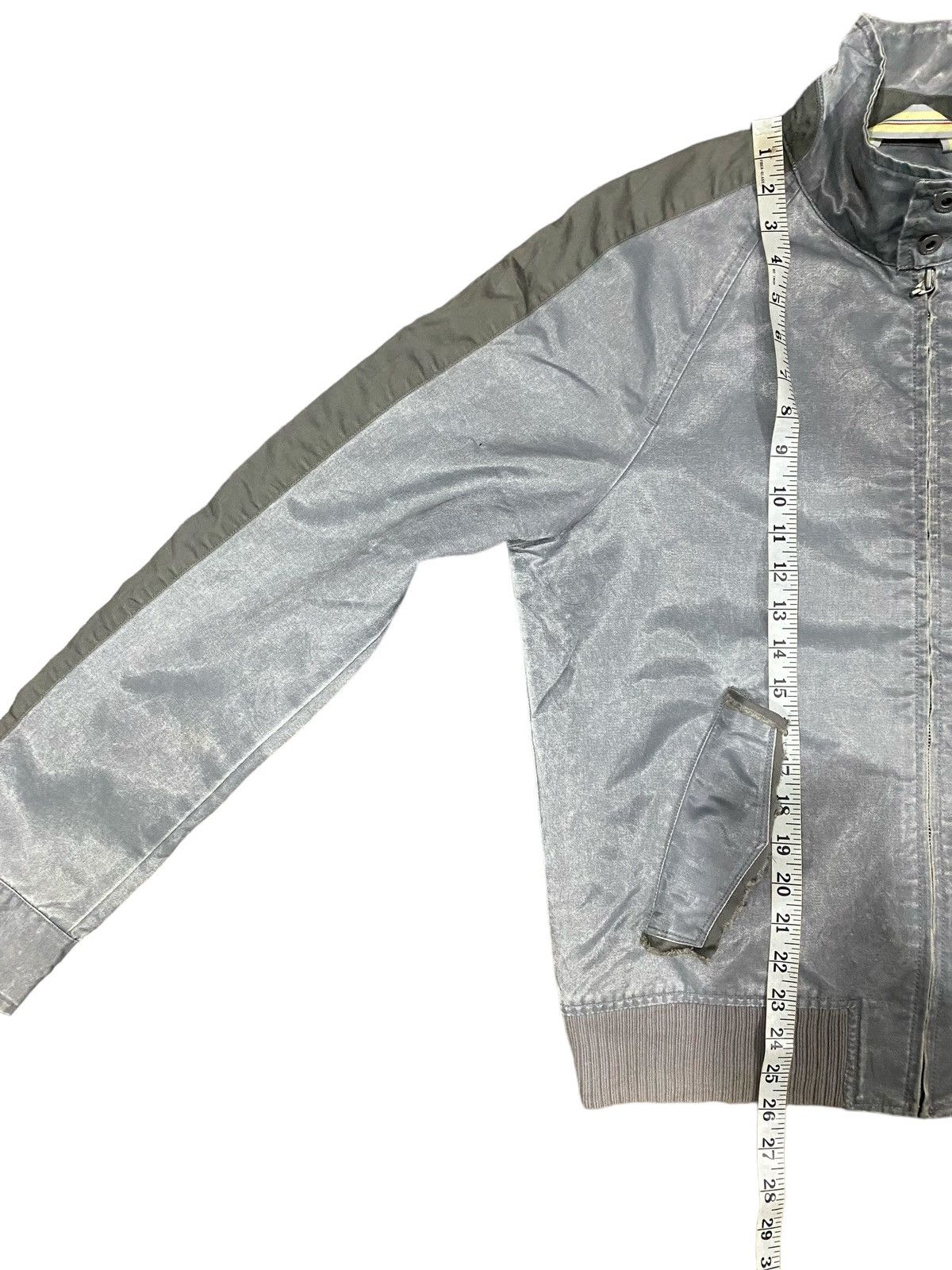 Diesel Rare 🔥 DIESEL Silver Light Zipper Jacket (M) Size US M / EU 48-50 / 2 - 22 Thumbnail