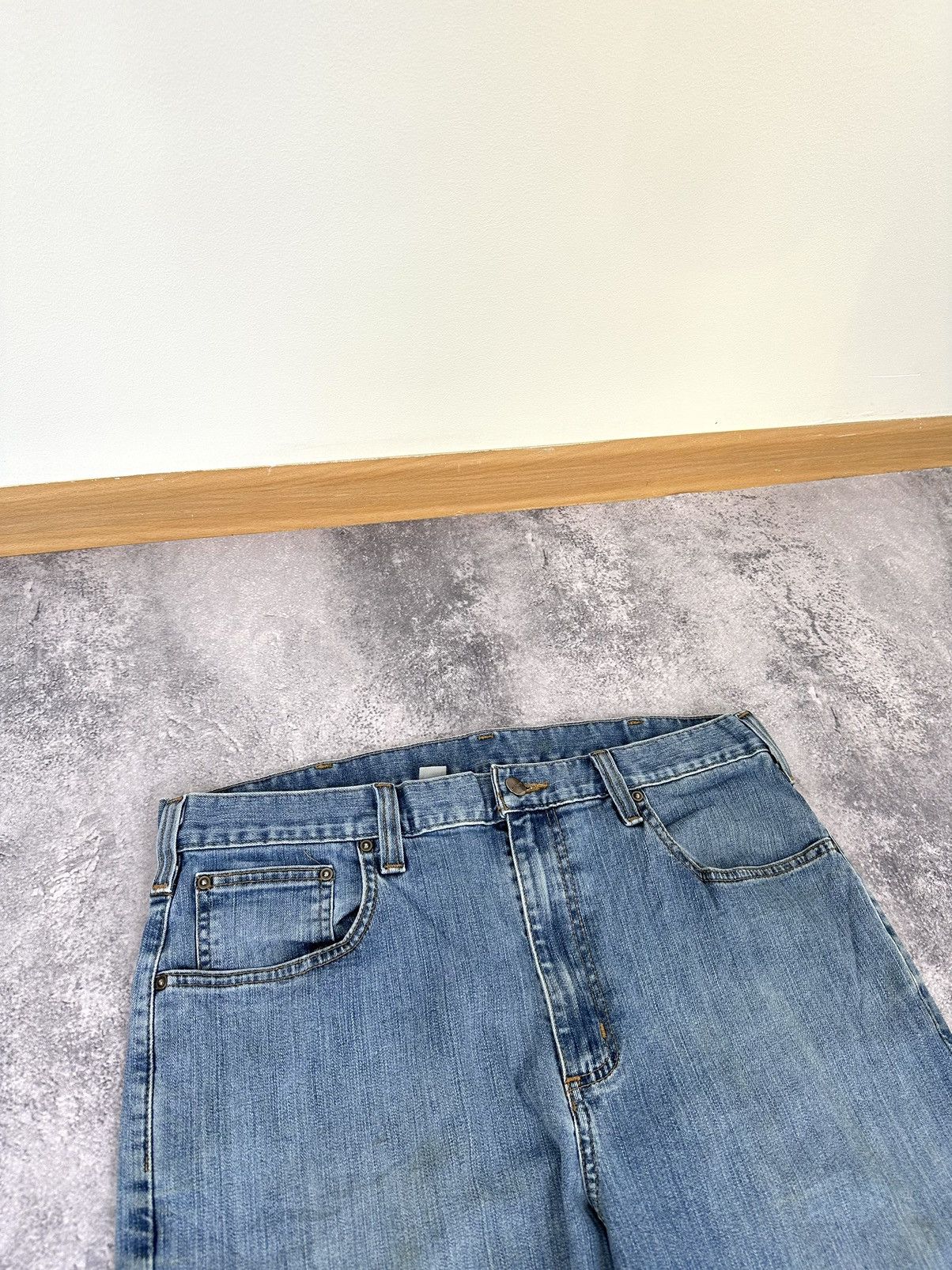 Carhartt Vintage Carhartt American Light Blue Denim Y2K Opium Jeans Size US 36 / EU 52 - 12 Thumbnail