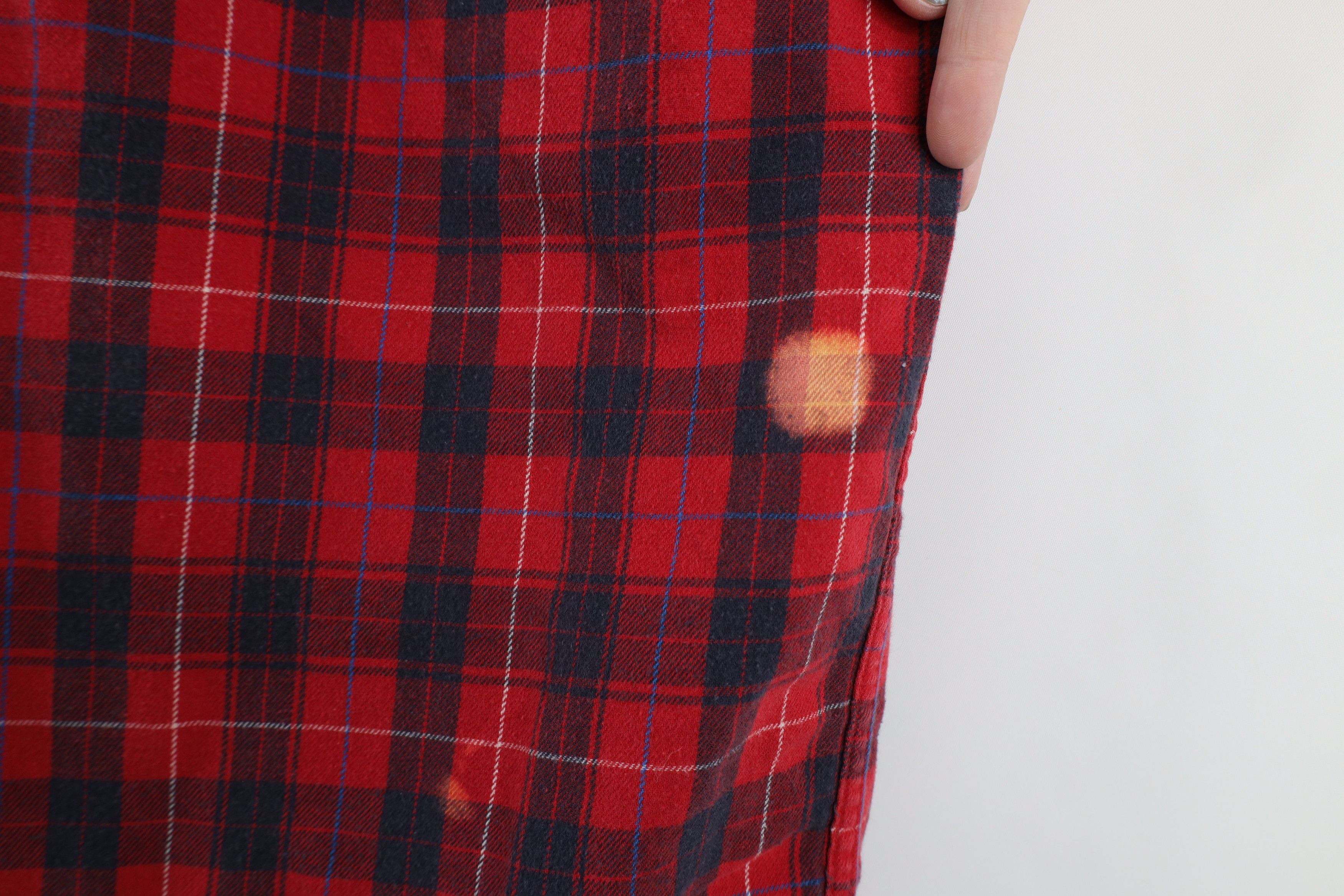 Carhartt × Vintage Vintage Carhartt Spell Out Collared Flannel Button Shirt Size US XXL / EU 58 / 5 - 9 Thumbnail