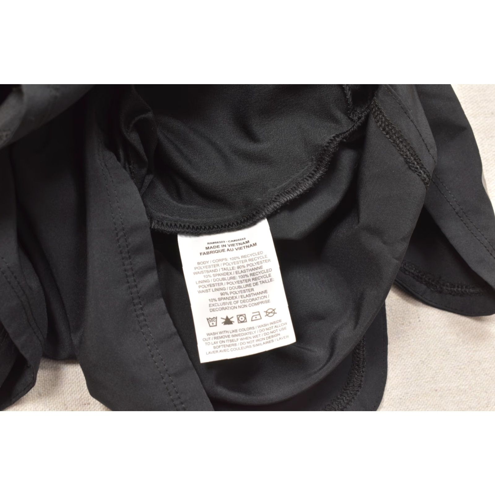 Nike Nike Dri-Fit Women's Medium Black Running Shorts Recycled Polyester Athletic Gym Size 32" / US 10 / IT 46 - 8 Thumbnail