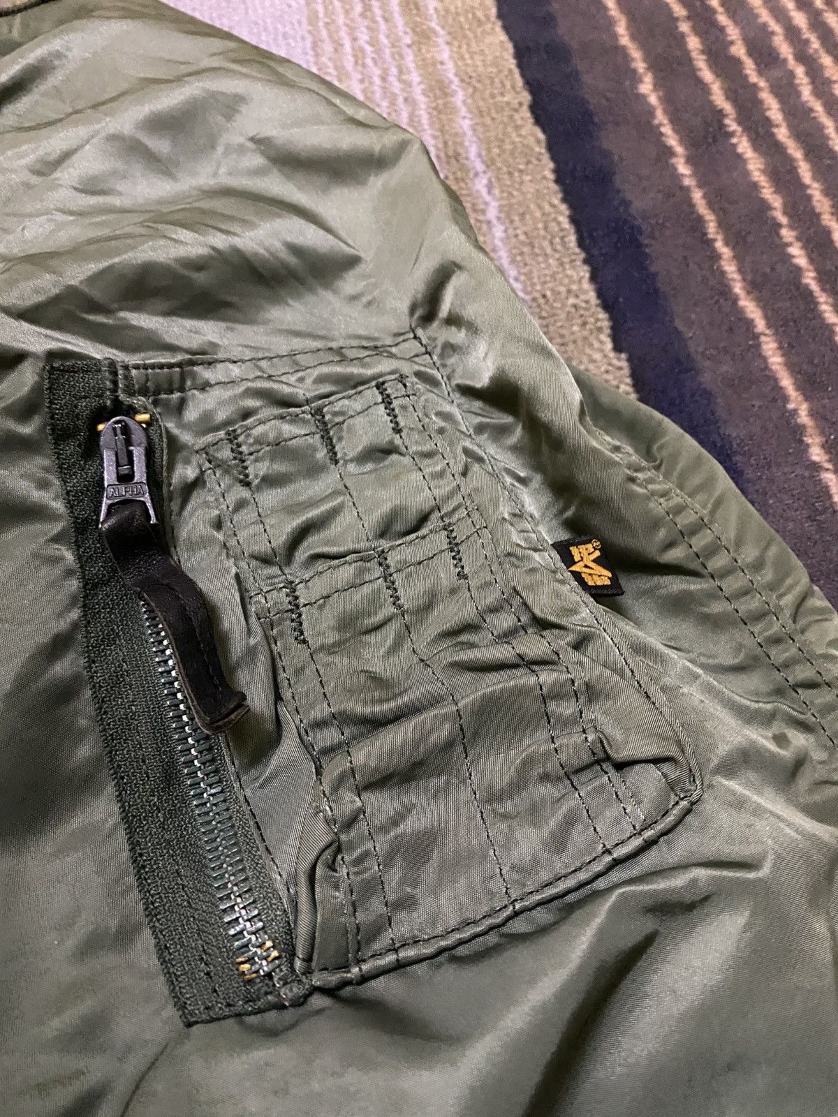 Alpha Industries VINTAGE N-28 JACKET APHA INDSUSTRIES ATTACHED HOODIES Size US L / EU 52-54 / 3 - 9 Thumbnail