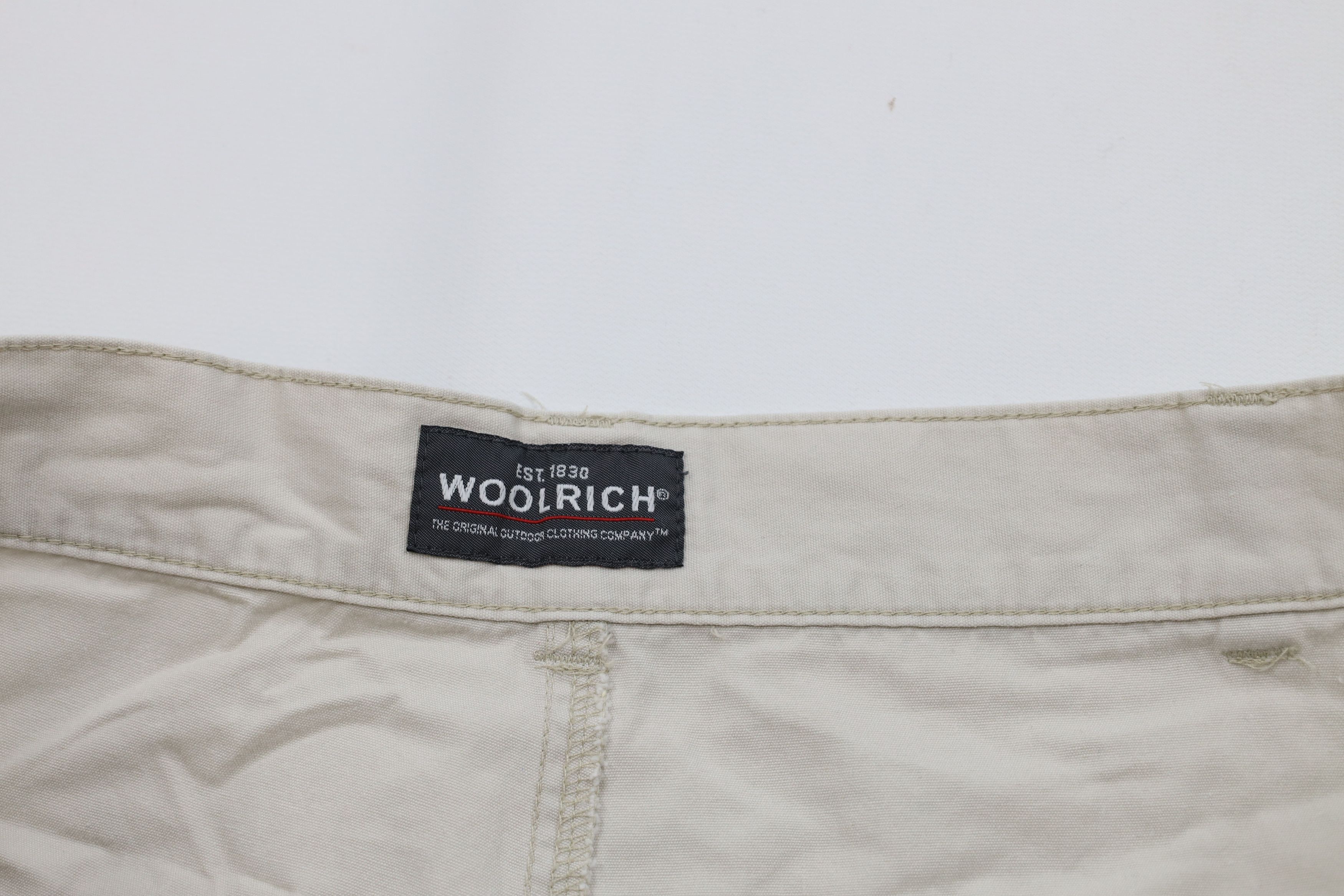 Woolrich Woolen Mills Vintage 90s Woolrich Above Knee Hiking Trekking Cargo Shorts Size US 42 / EU 58 - 8 Thumbnail