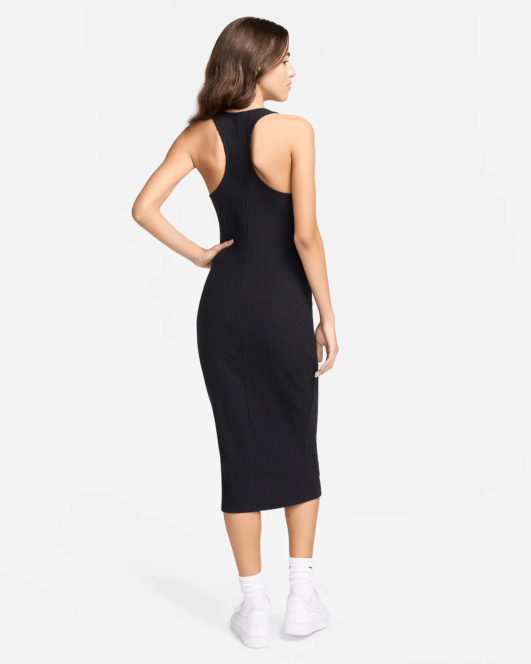 Nike Nike Sportswear Chill Rib Dress Size S / US 4 / IT 40 - 2 Thumbnail