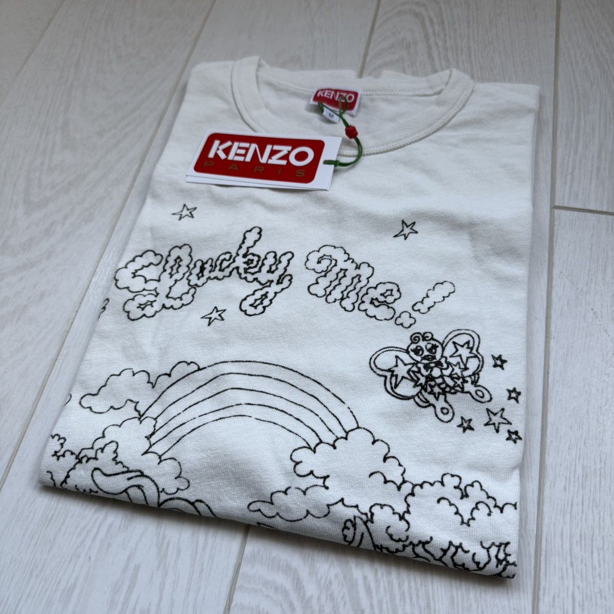 Kenzo × Nigo KENZO Lucky Me T-Shirt (Gift from FW25 Womens Show in Paris) Size US M / EU 48-50 / 2 - 3 Thumbnail
