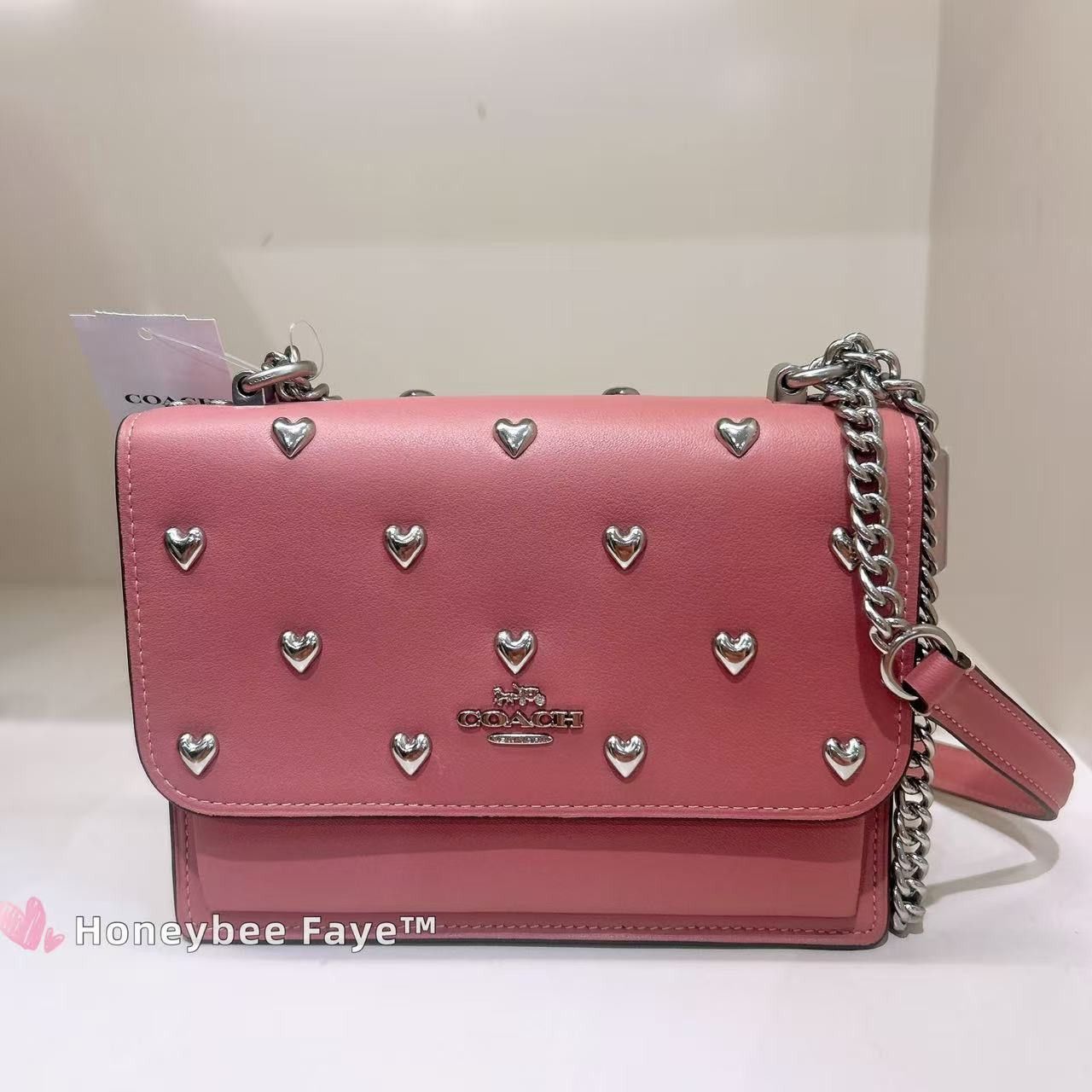 Coach Mini Klare Crossbody Bag With Heart Rivets CDB10 Size ONE SIZE - 1 Thumbnail