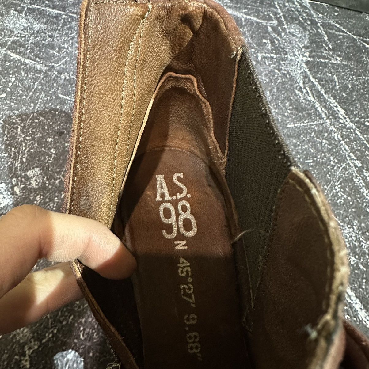 A.S.98 A.S 98 Airsteps Women’s Leather Boots Sz 39 Rick Owens Style Size US 9 / IT 39 - 15 Thumbnail