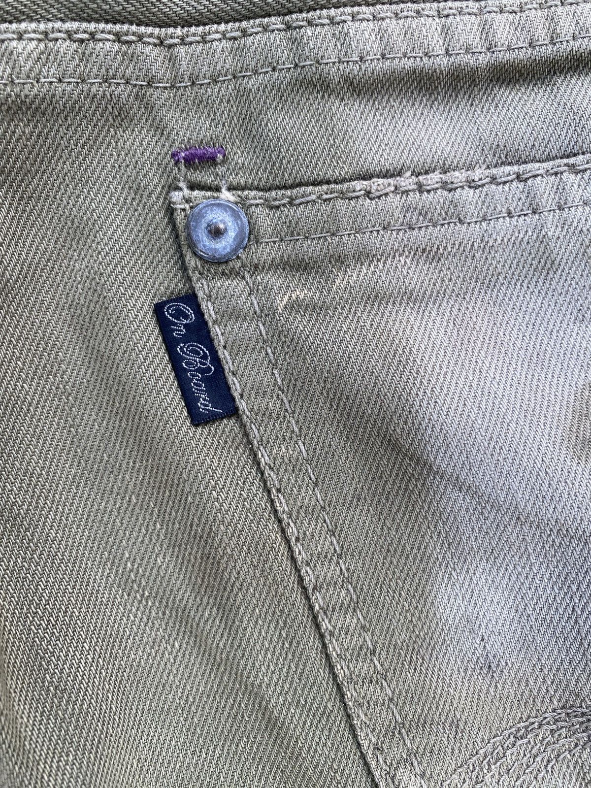 Japanese Brand Japanese Brand On Board Distressed Flare Denim Size US 31 - 15 Thumbnail