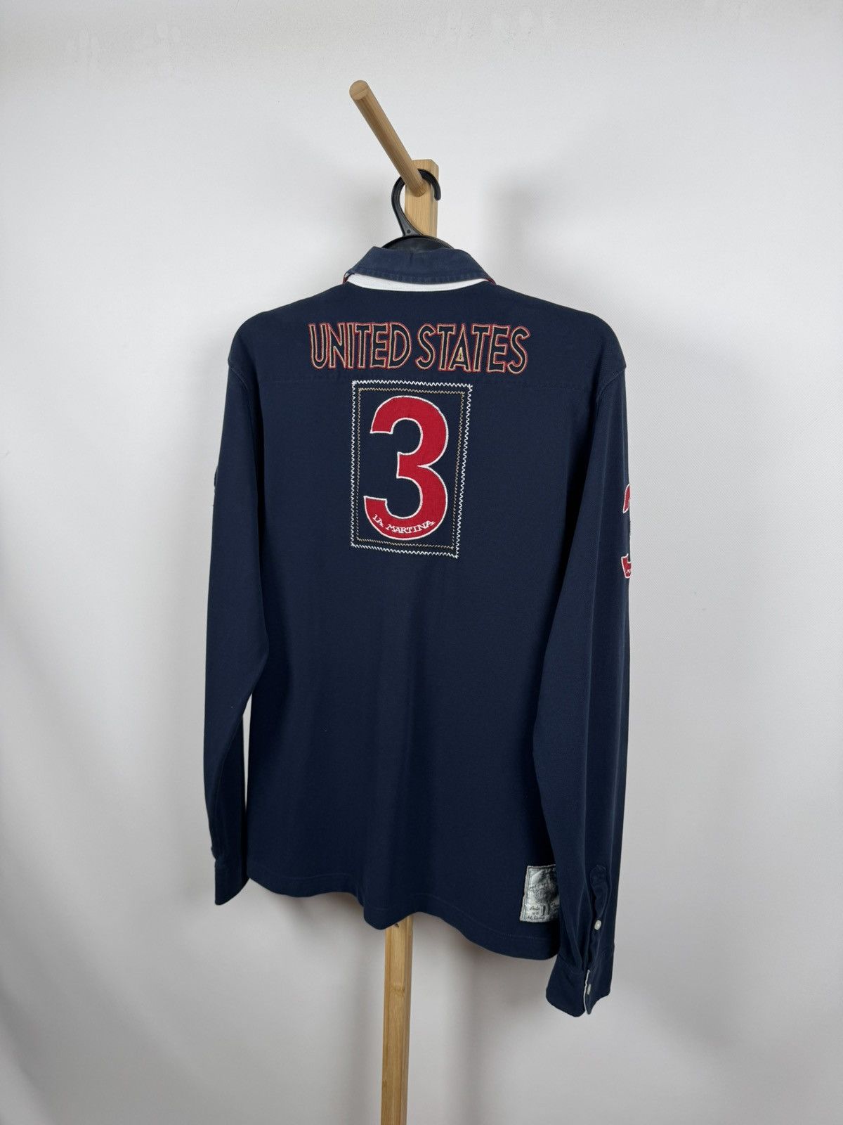 La Martina La Martina United States long sleeve polo sweatshirt XL Size US XL / EU 56 / 4 - 9 Thumbnail