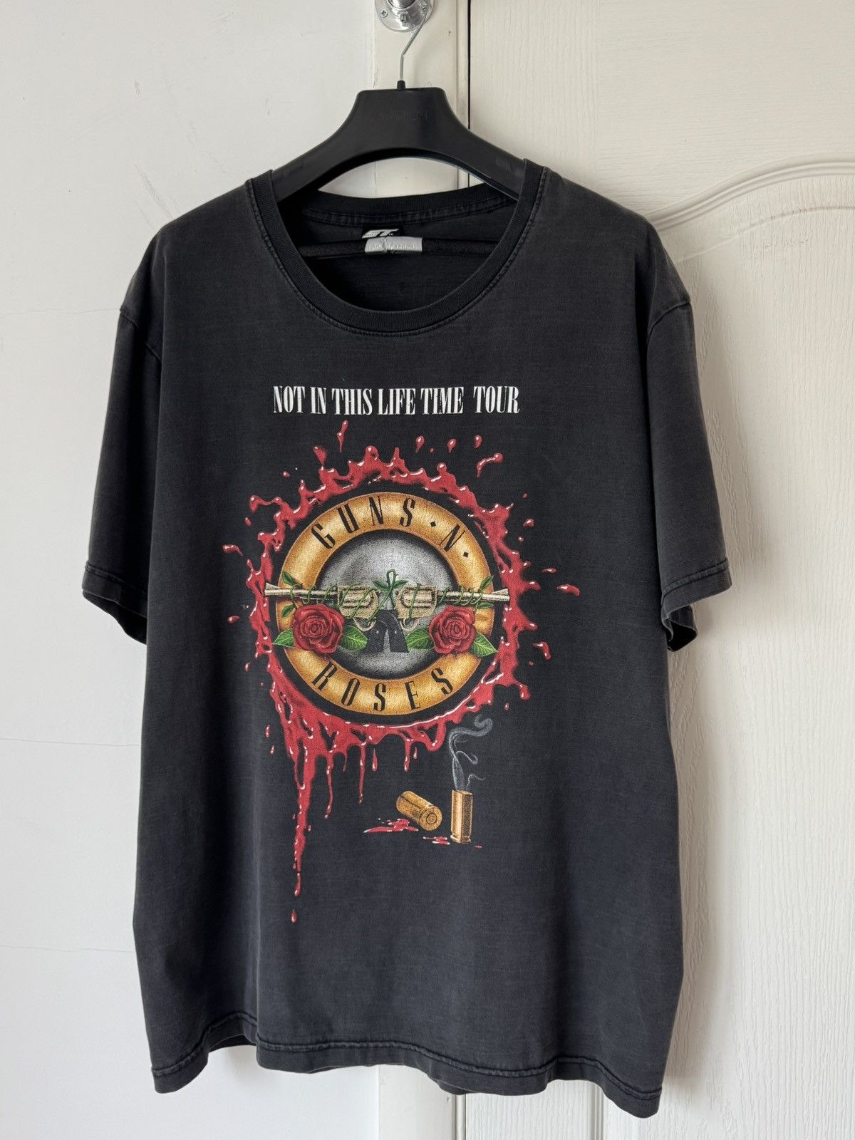 Band Tees Vintage Guns N Roses Not In This Time Tour Tee T Shirt Size US XL / EU 56 / 4 - 5 Thumbnail