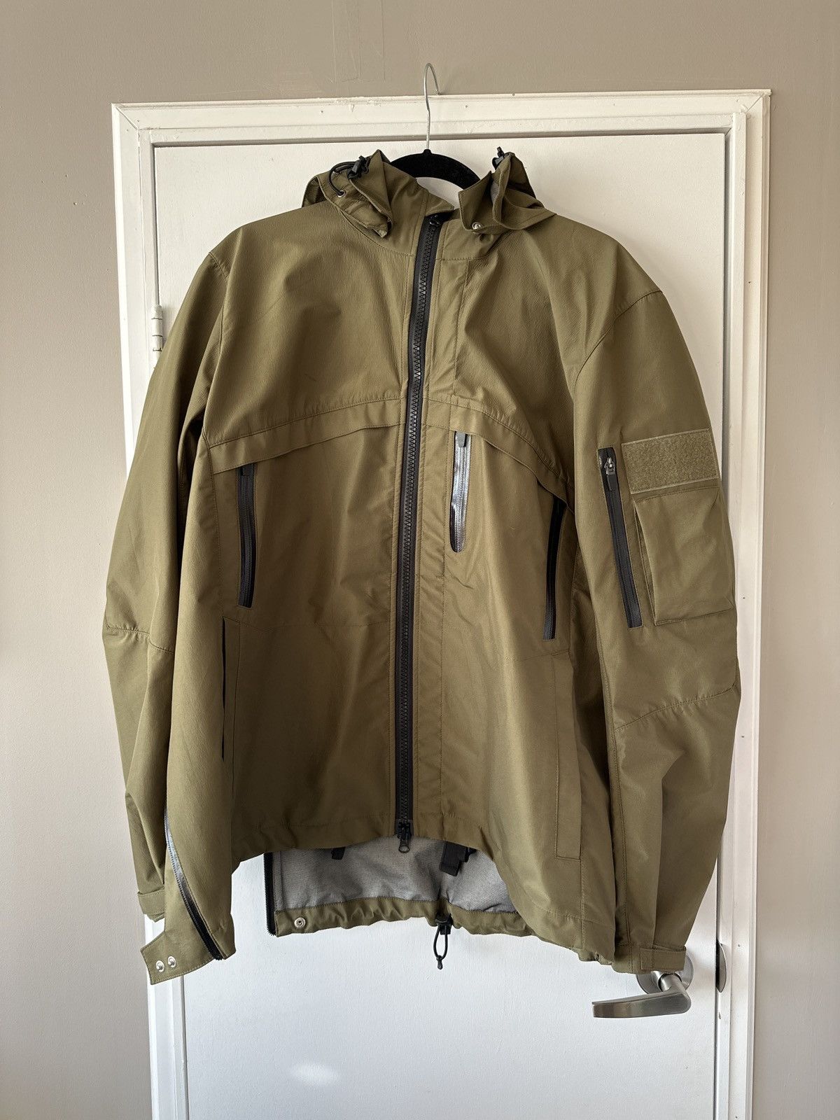 Orbit Gear Orbitgear rain shell jacket W110 model Grailed