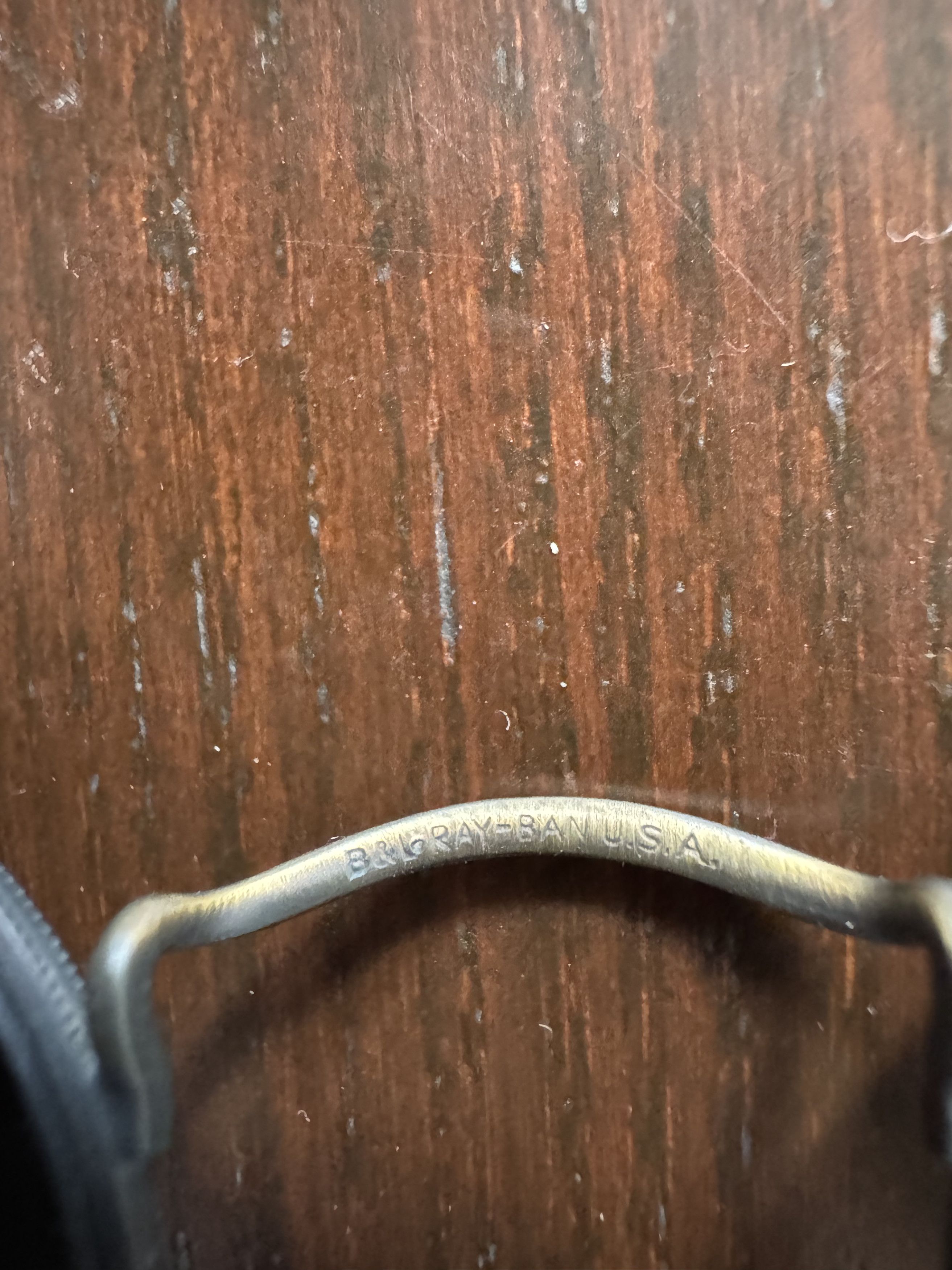 Bausch & Lomb × RayBan Ray-Ban Bausch & Lomb USA '80s Antique Bronze Sunglasses Size ONE SIZE - 5 Thumbnail