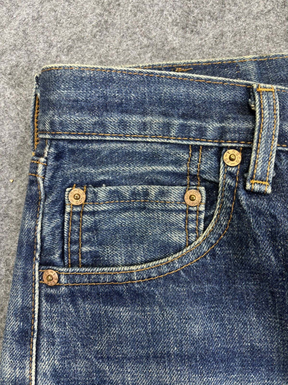 Levi's 💥Vtg 90s💥Levis Capital E Lot 502 Denim F952 Size US 28 / EU 44 - 5 Thumbnail