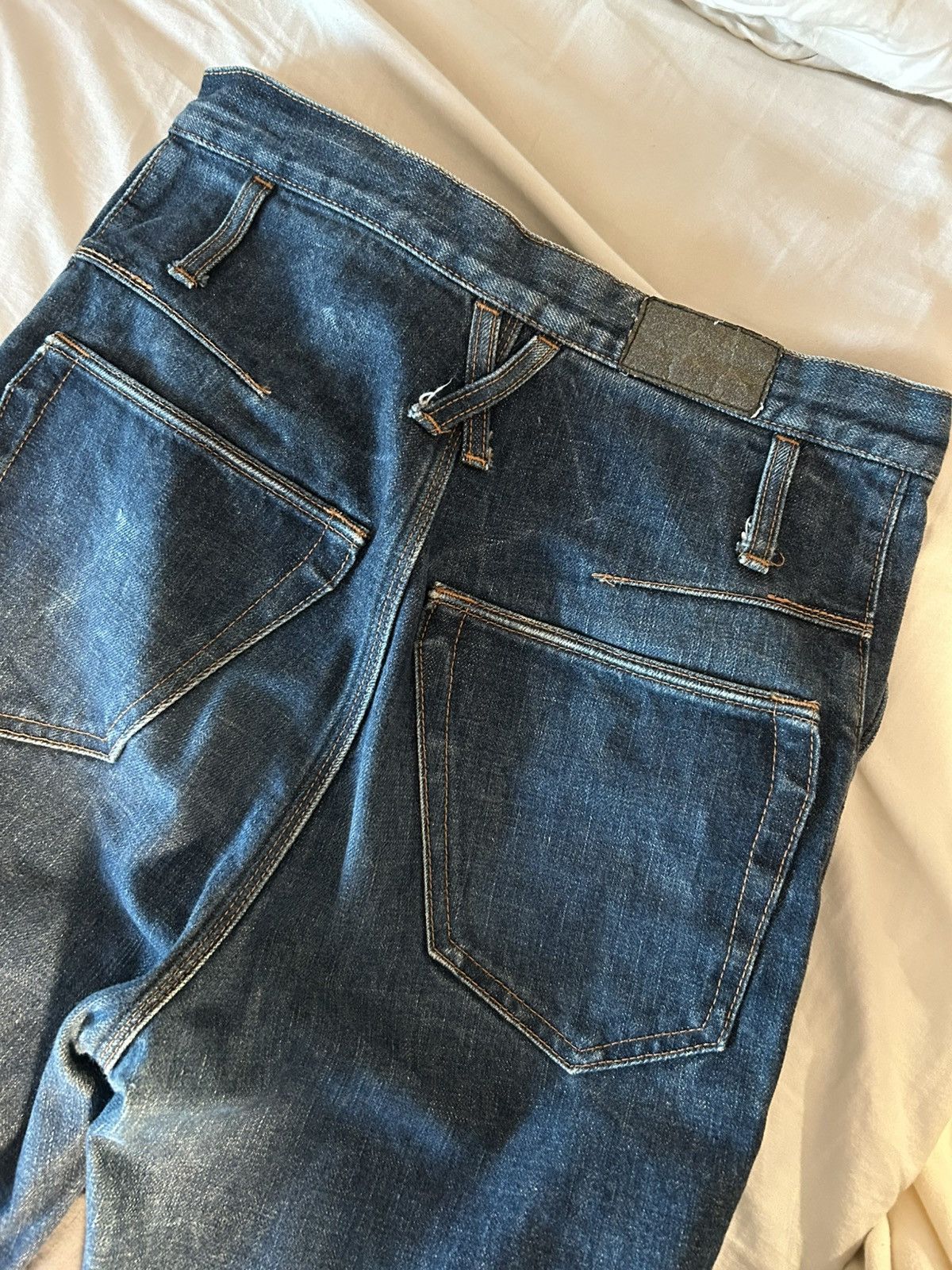 KOZABURO Kozaburo Cropped 3d flare jeans Size US 28 / EU 44 - 5 Thumbnail