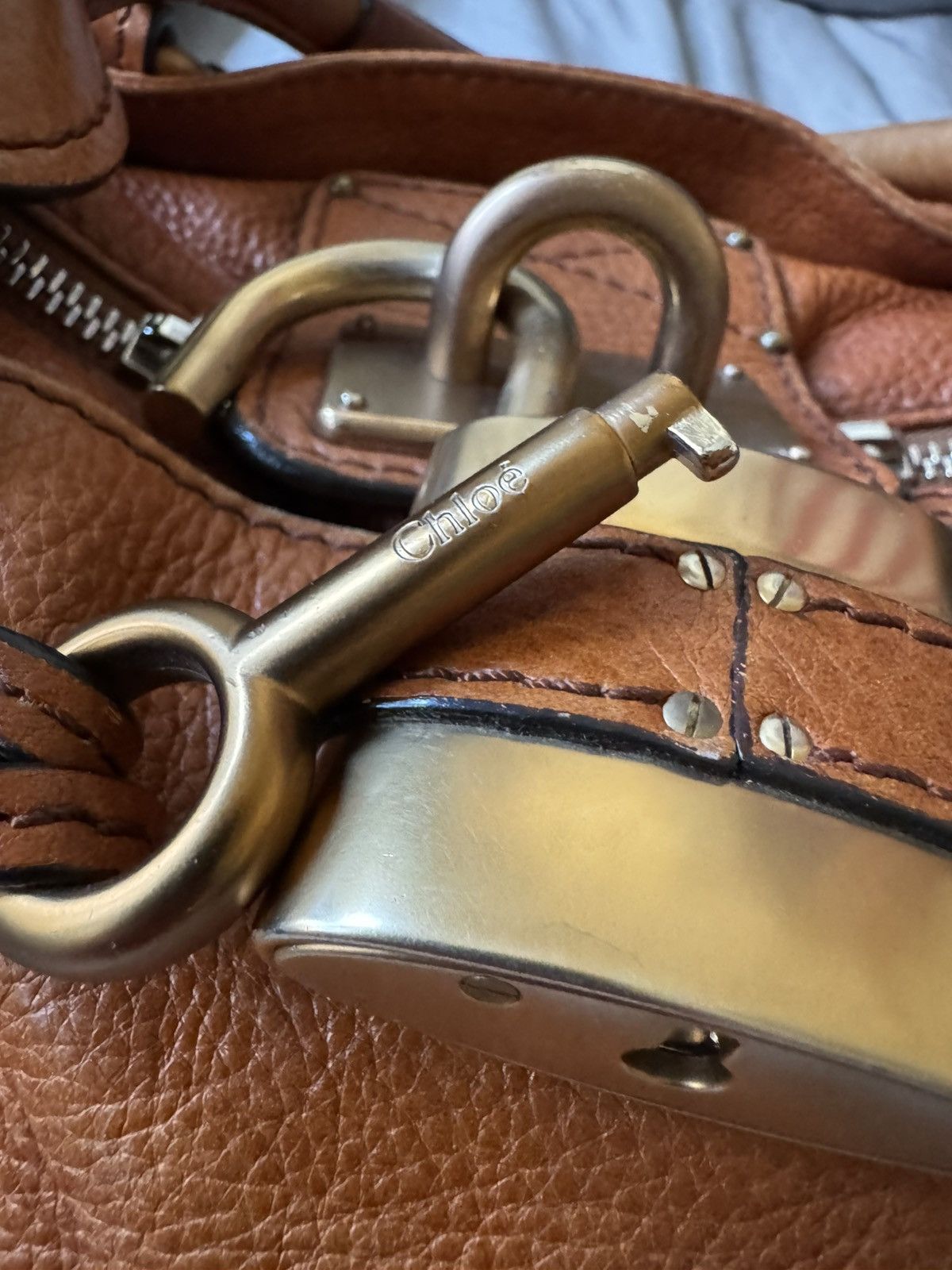Chloe Chloe vintage y2k paddington bag purse handbag 2000s lock Size ONE SIZE - 24 Thumbnail