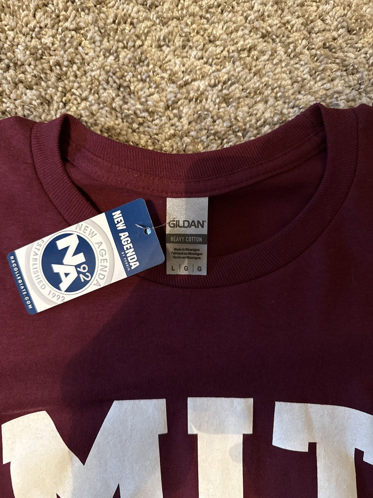 Gildan MIT Gildan College Long Sleeve Size US L / EU 52-54 / 3 - 3 Thumbnail