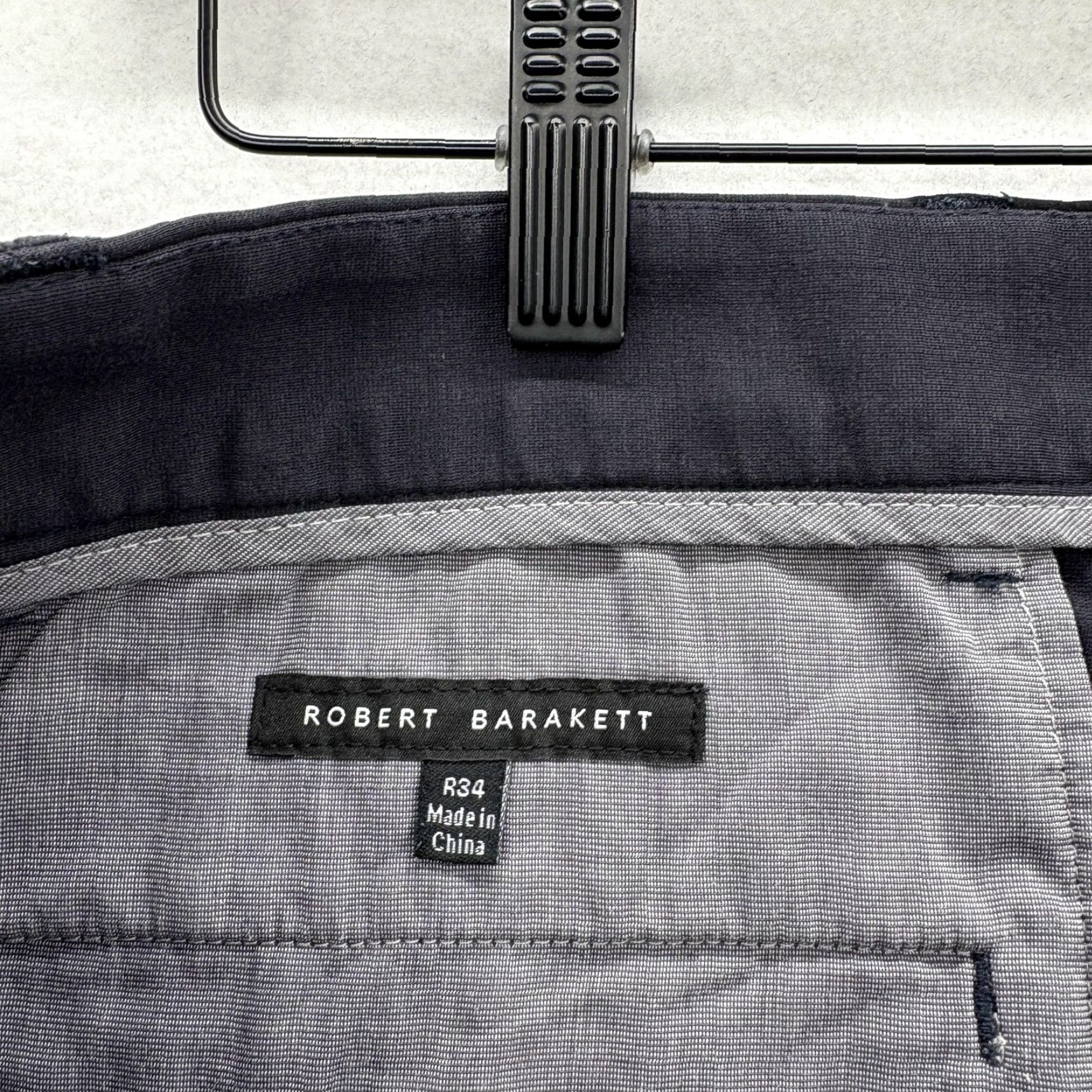 Vintage Robert Barakett Bankton Performance Pants Mens 34 Navy Stretch Chino Dress Pants Men Navy Chino Bankton Performance Mens 34"} Size US 34 / EU 50 - 5 Thumbnail