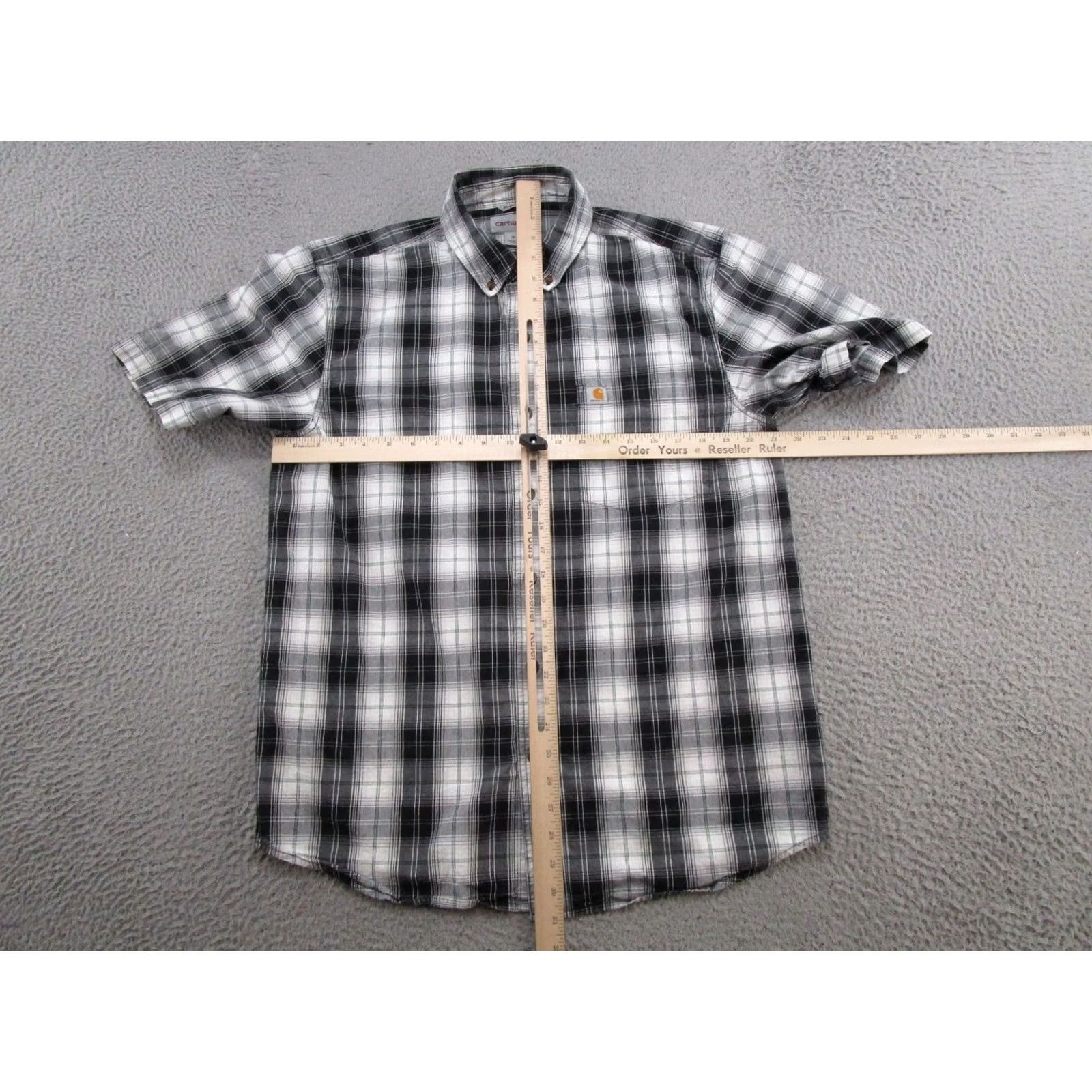 Carhartt Carhartt Shirt Button-Up Plaid Multicolor Short Sleeve Relaxed M Mens Size US M / EU 48-50 / 2 - 5 Thumbnail
