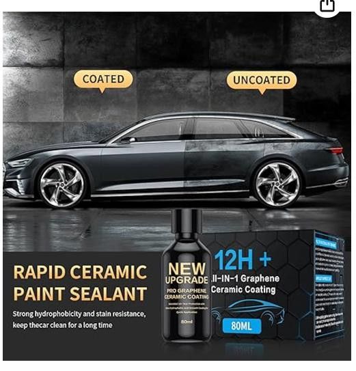 NBDN Nobrandedon Graphene Ceramic Coating 12H Kit 10+ Year, Anti-Corrosion Size ONE SIZE - 5 Thumbnail