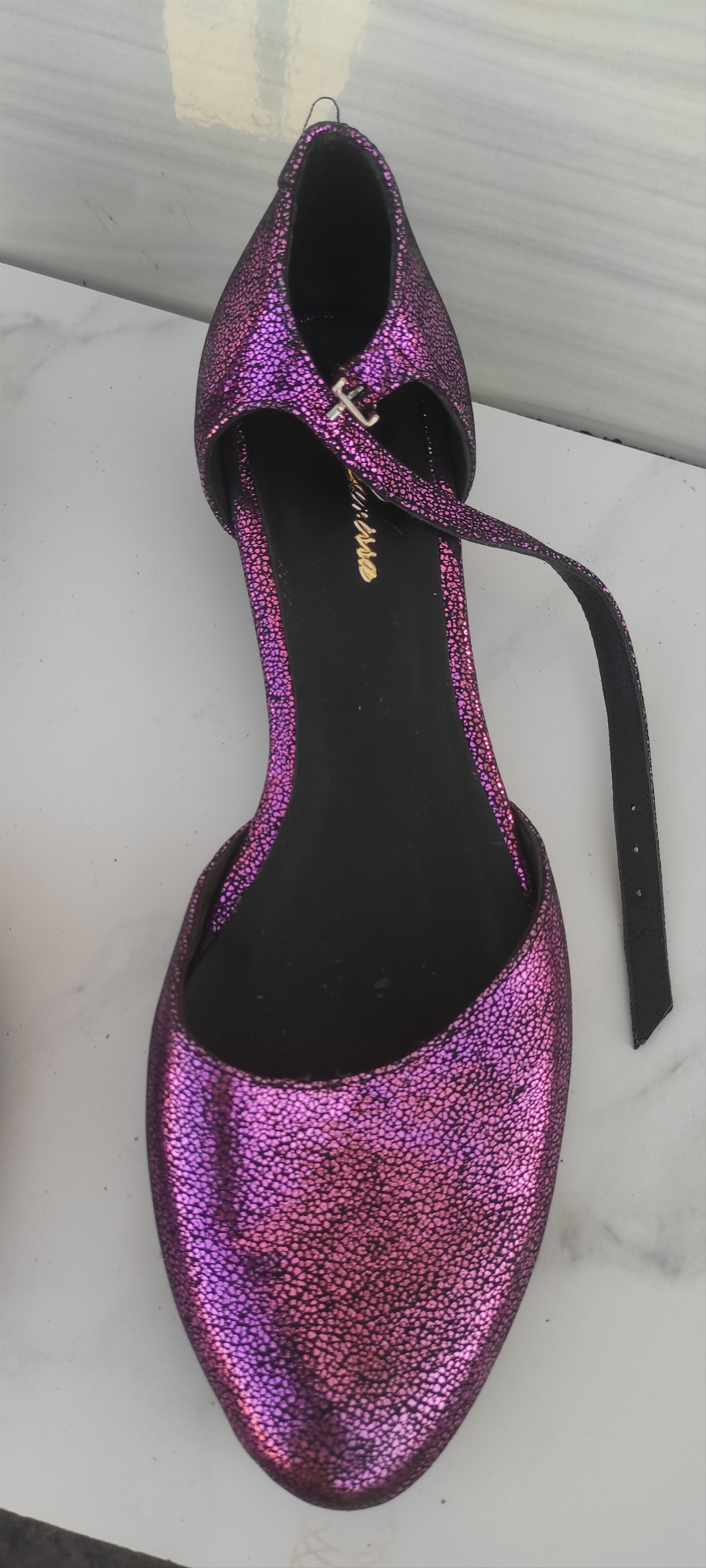 Other Larissa Ballerina Flat Women Sparkling Glitter Shoes Size US 10 / IT 40 - 9 Thumbnail