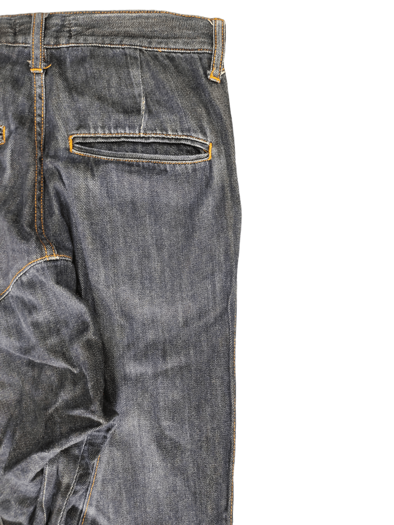 Zucca Zucca Issey Miyake Drop Crotch Comfort Denim Pants Size US 30 / EU 46 - 6 Thumbnail