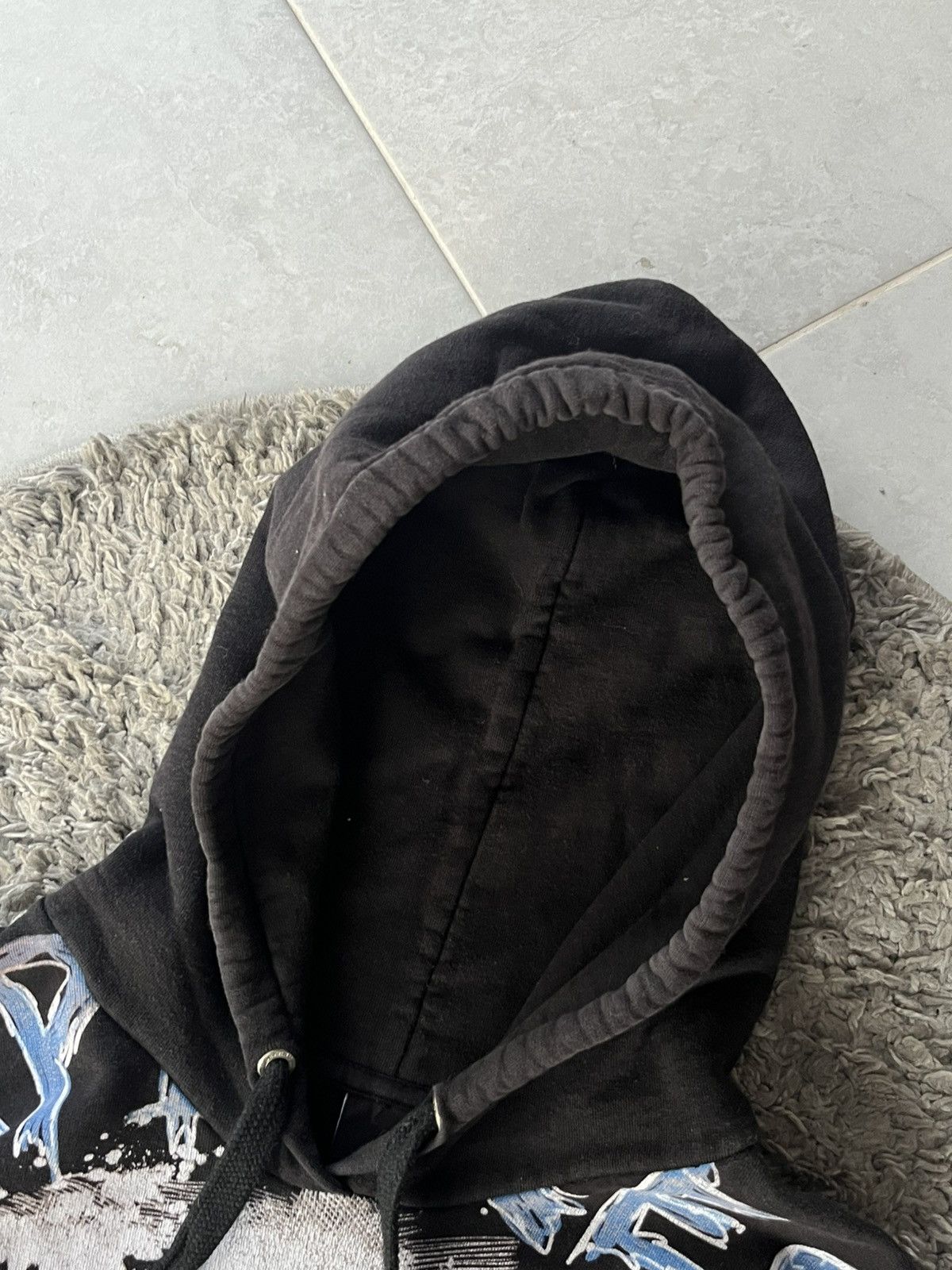 DEFEND PARIS Vintage Hoodie Defent Paris Over print Y2K style Size US L / EU 52-54 / 3 - 6 Thumbnail